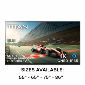 Titan Full Sun Outdoor Smart TV 4K QNED MiniLED oled tv, samsung tv