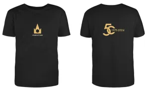 TORW ASICS 2024 T-Shirt (Courez Ottawa 50 Years 1975-2024) Black asics Clothing