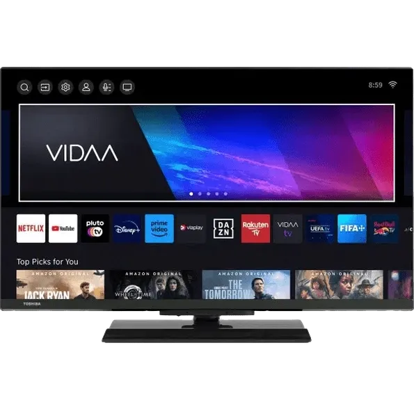 Toshiba VIDAA 43 Inch UHD Smart TV | 43UV2363DB tv wall mount, 55 inch tv