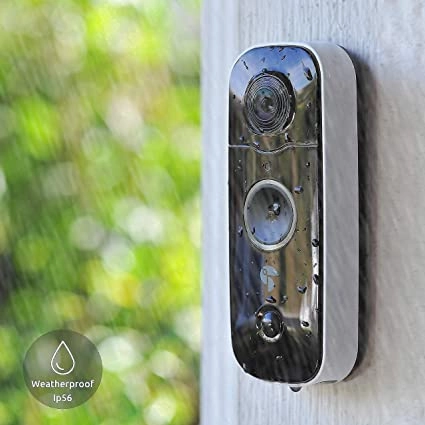 Toucan 1 Wireless Battery Powered Video Doorbell   1 Wireless Battery Powered Camera 6500 mAh Bundle