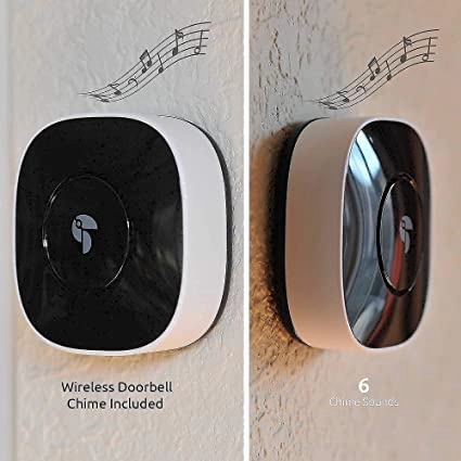 Toucan 1 Wireless Battery Powered Video Doorbell   2 Wireless Battery Powered Camera 6500 mAh Bundle