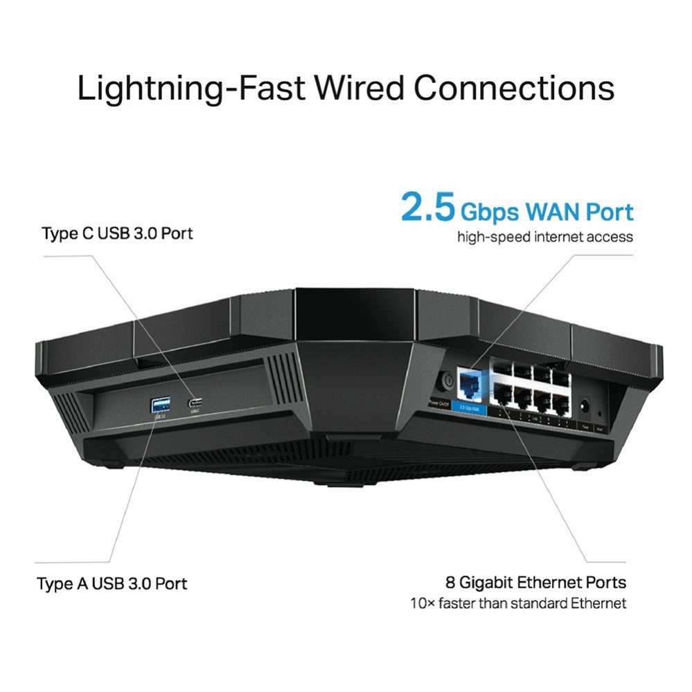 Tp-Link AX6000 Next-Gen Wi-Fi Router