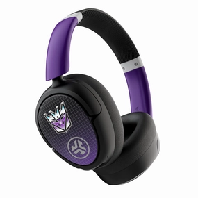 Transformers JBuds Lux ANC Headphones Decepticons bass headphones, foldable headphones