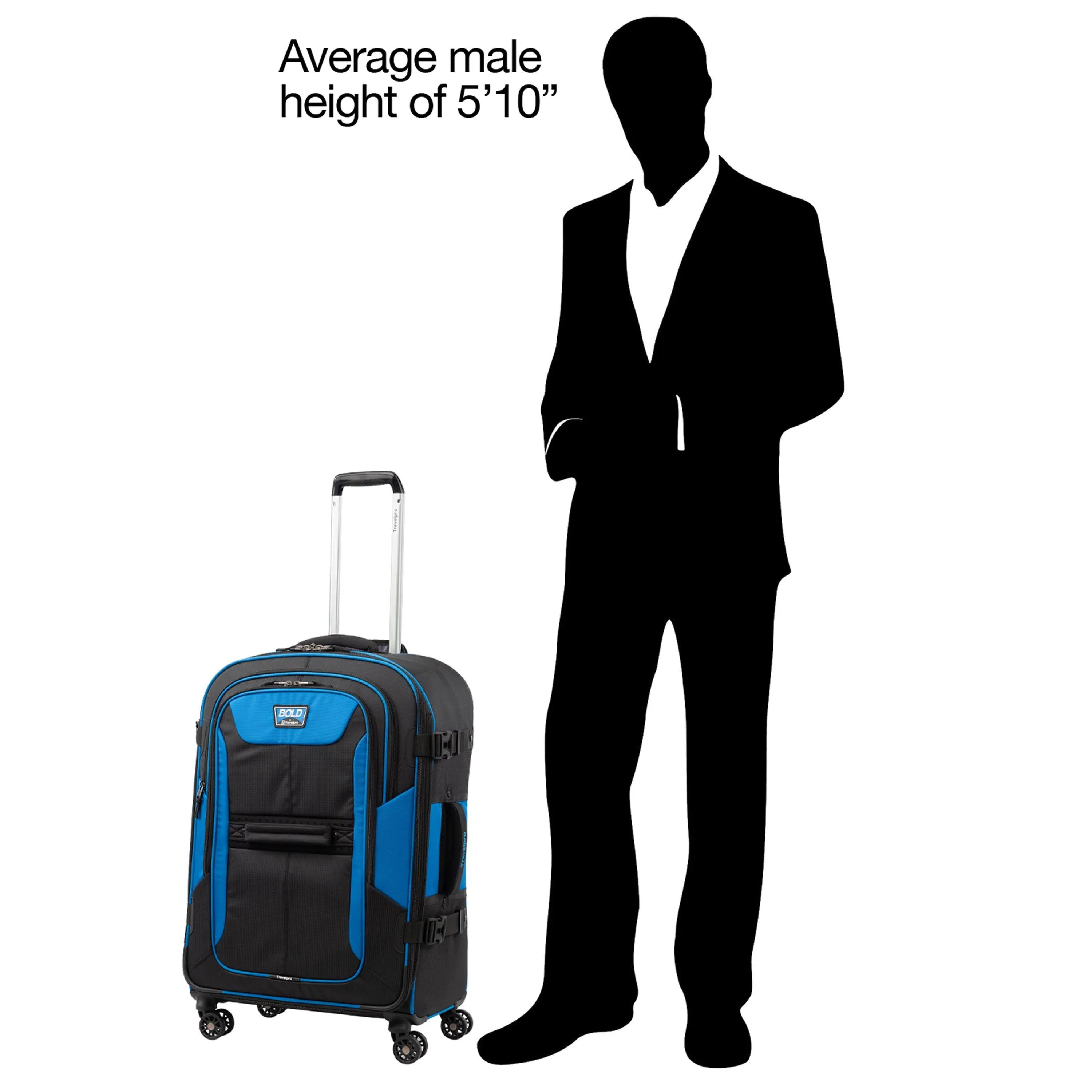 TravelPro Bold 26" 4-Wheel Medium Luggage Bags Travelpro