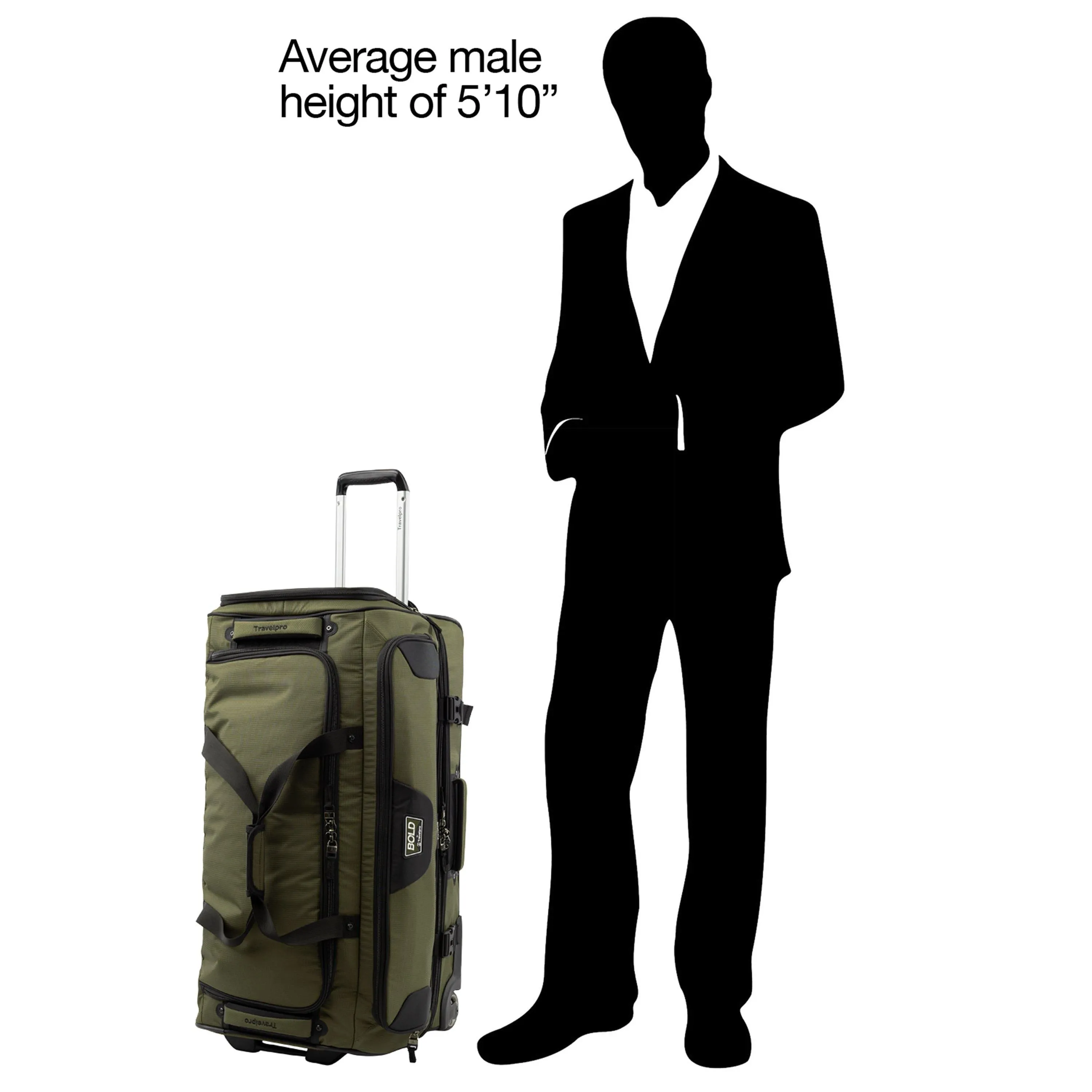 TravelPro Bold 30" 2-Wheel Wheeled Duffel Bags Bags Travelpro