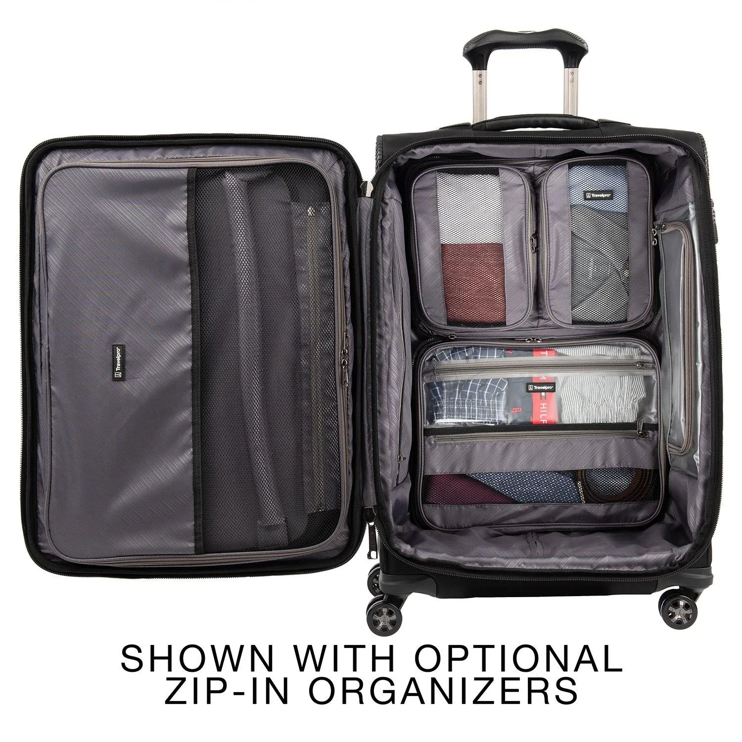 Travelpro Crew Versapack 25" Expandable Spinner Suiter Bags Travelpro