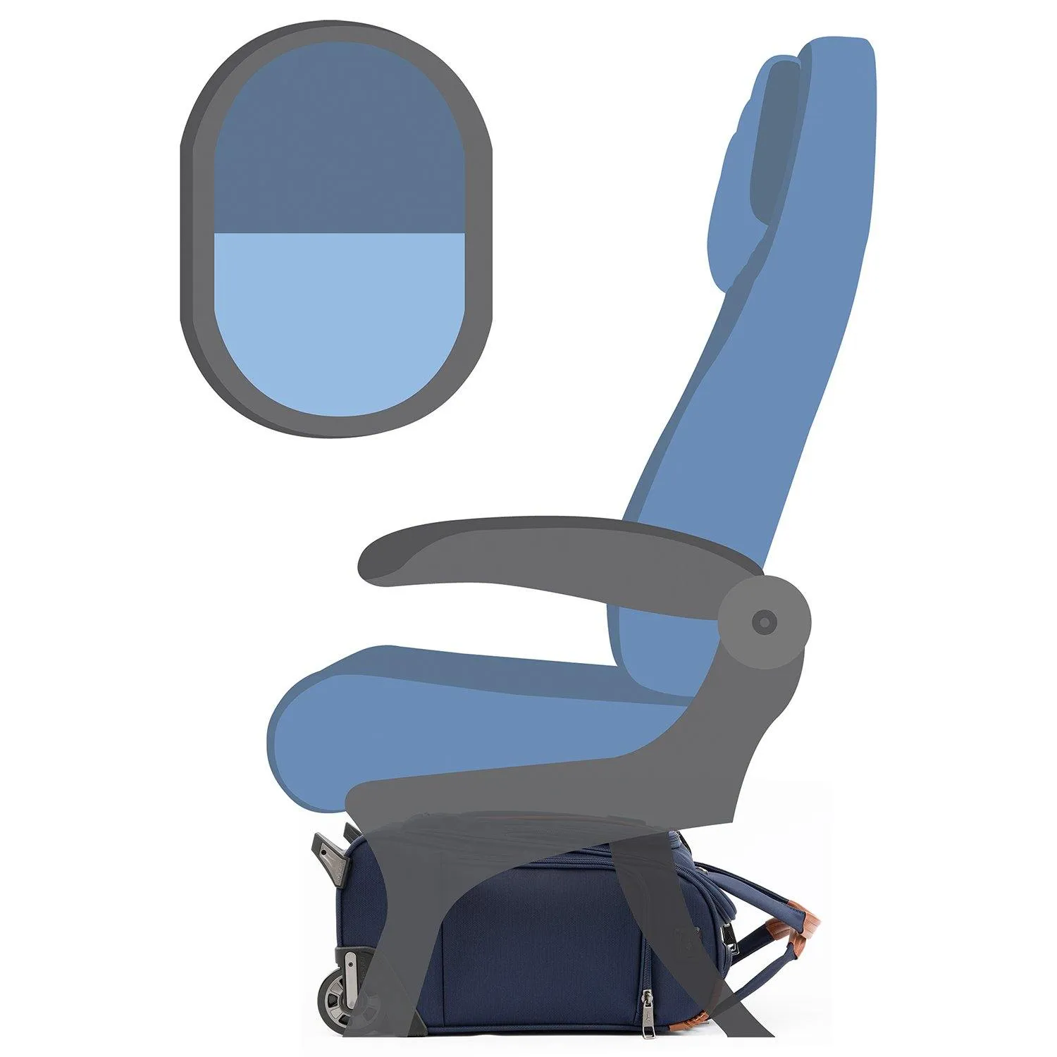 TravelPro Crew Versapack Rolling UnderSeat Carry-On Bags Travelpro