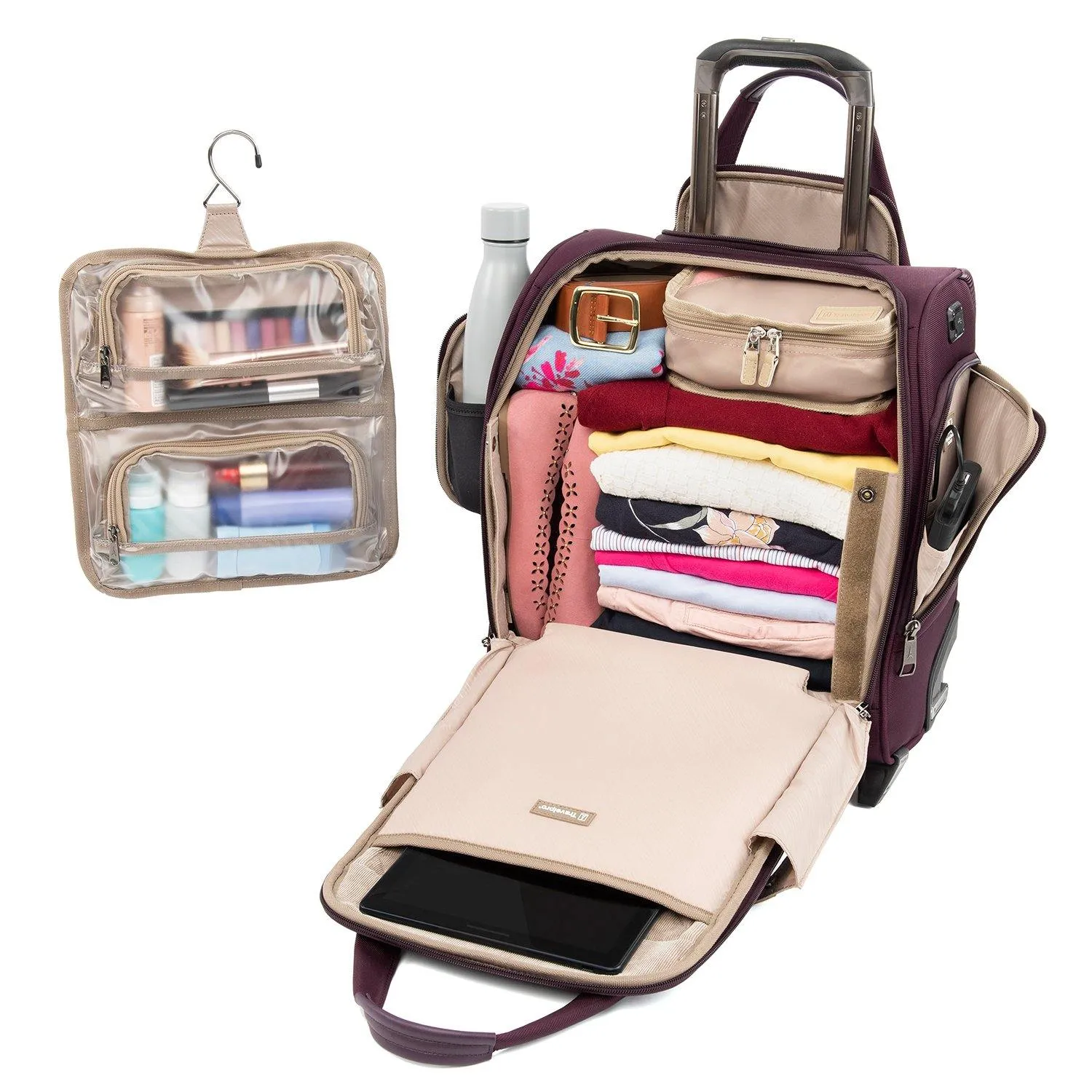 TravelPro Crew Versapack Rolling UnderSeat Carry-On Bags Travelpro