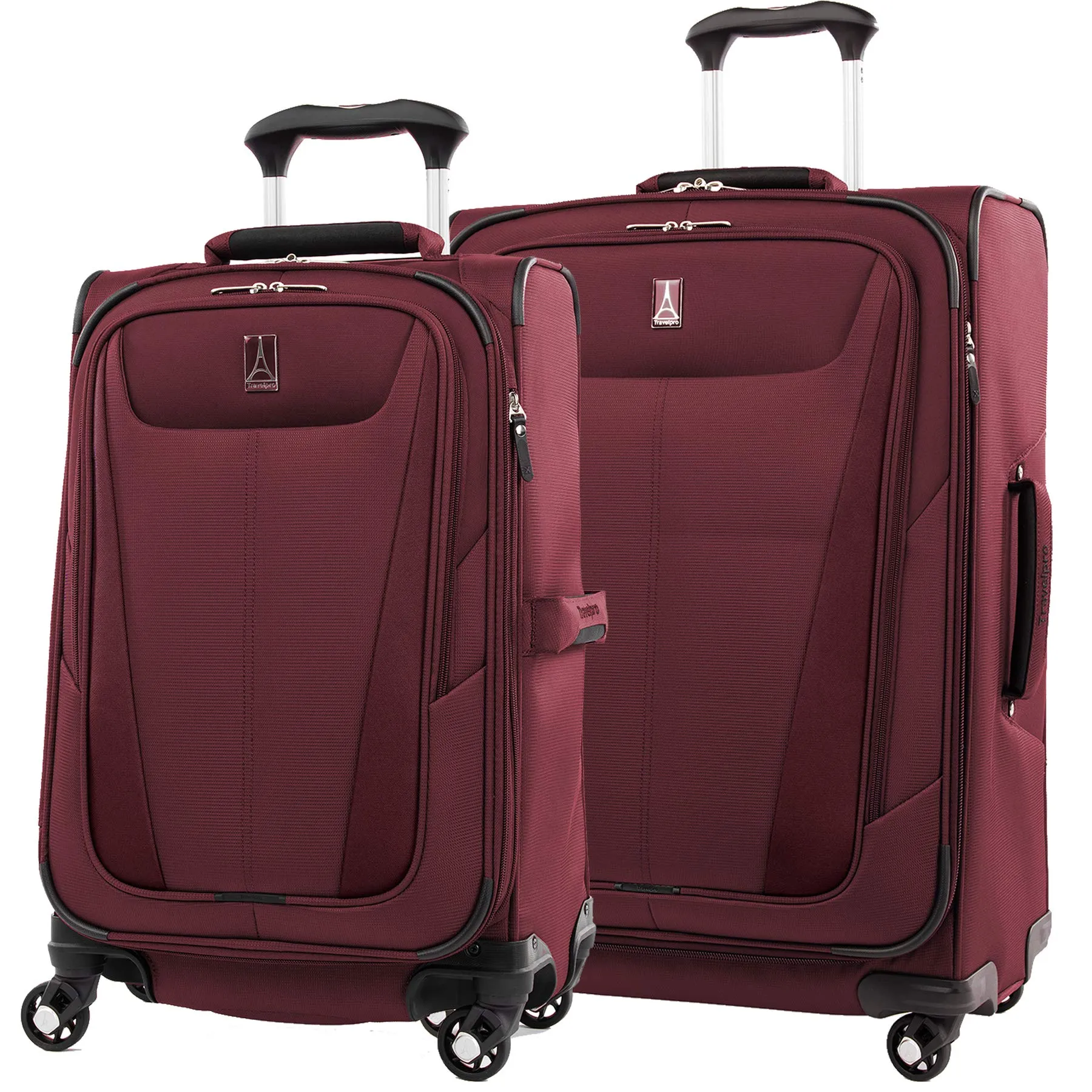 Travelpro Maxlite 5 2-Piece Set (21/25) 4-Wheel Softside Luggage Bags Travelpro