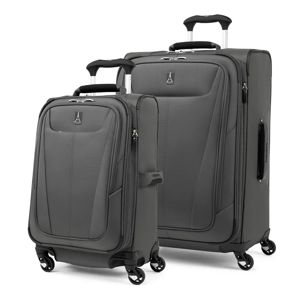 Travelpro Maxlite 5 2-Piece Set (21/25) 4-Wheel Softside Luggage Bags Travelpro