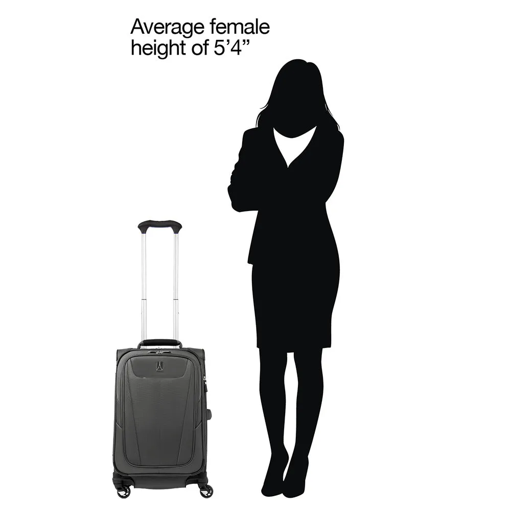 Travelpro Maxlite 5 2-Piece Set (21/25) 4-Wheel Softside Luggage Bags Travelpro