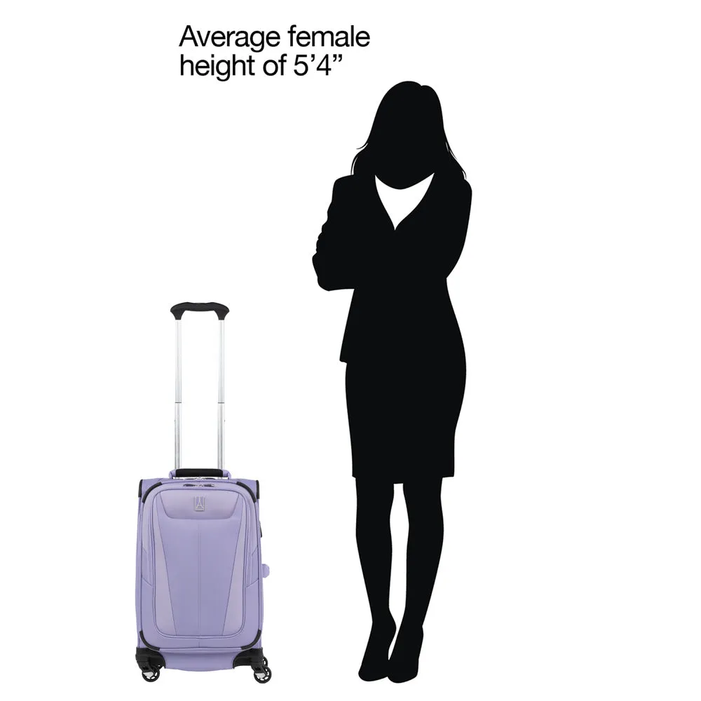 Travelpro Maxlite 5 2-Piece Set (21/25) 4-Wheel Softside Luggage Bags Travelpro