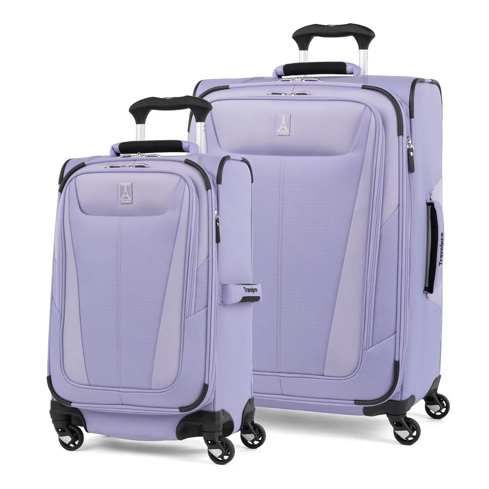 Travelpro Maxlite 5 2-Piece Set (21/25) 4-Wheel Softside Luggage Bags Travelpro