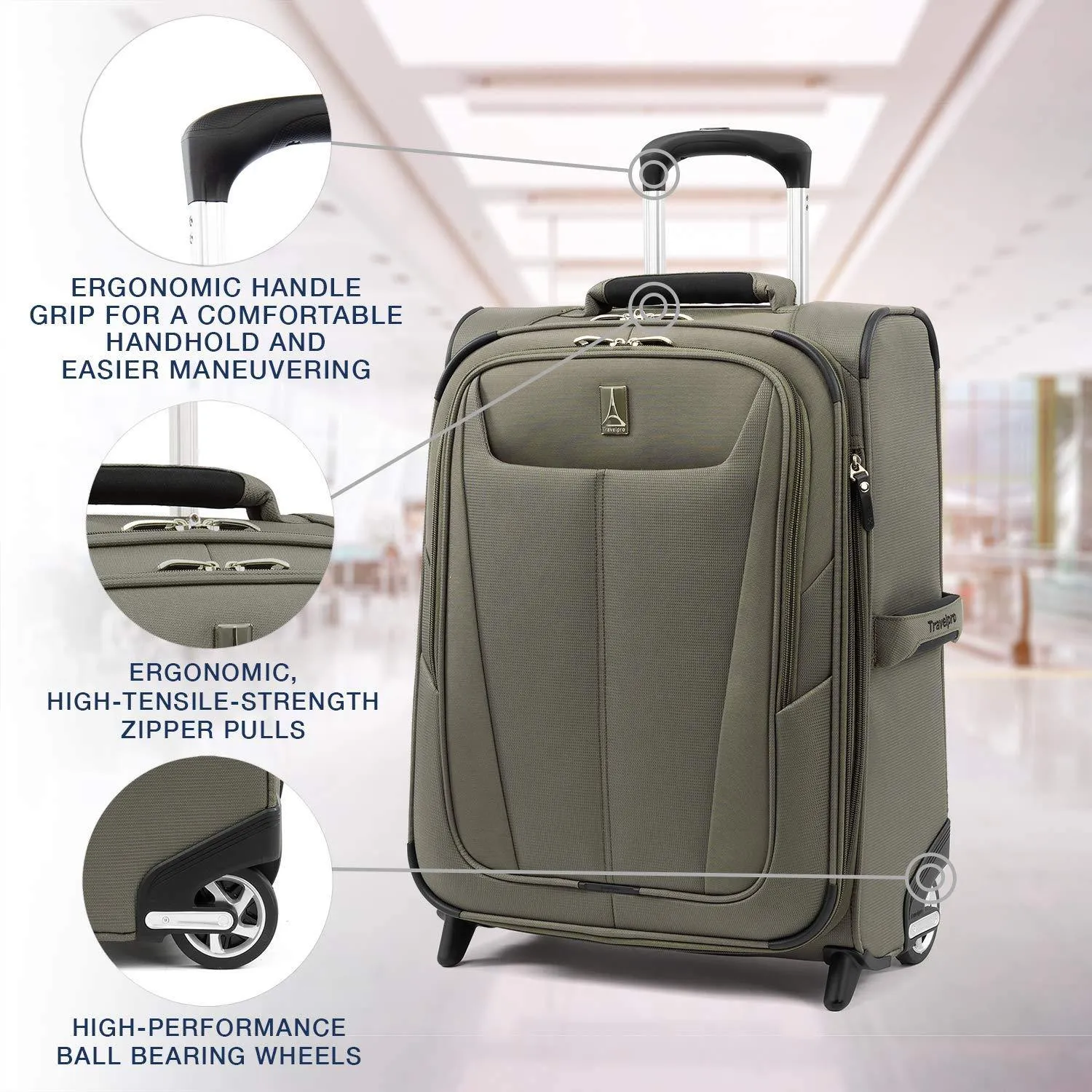 TravelPro Maxlite 5 20" 2-Wheel Wheeled Boarding Bag Bags Travelpro