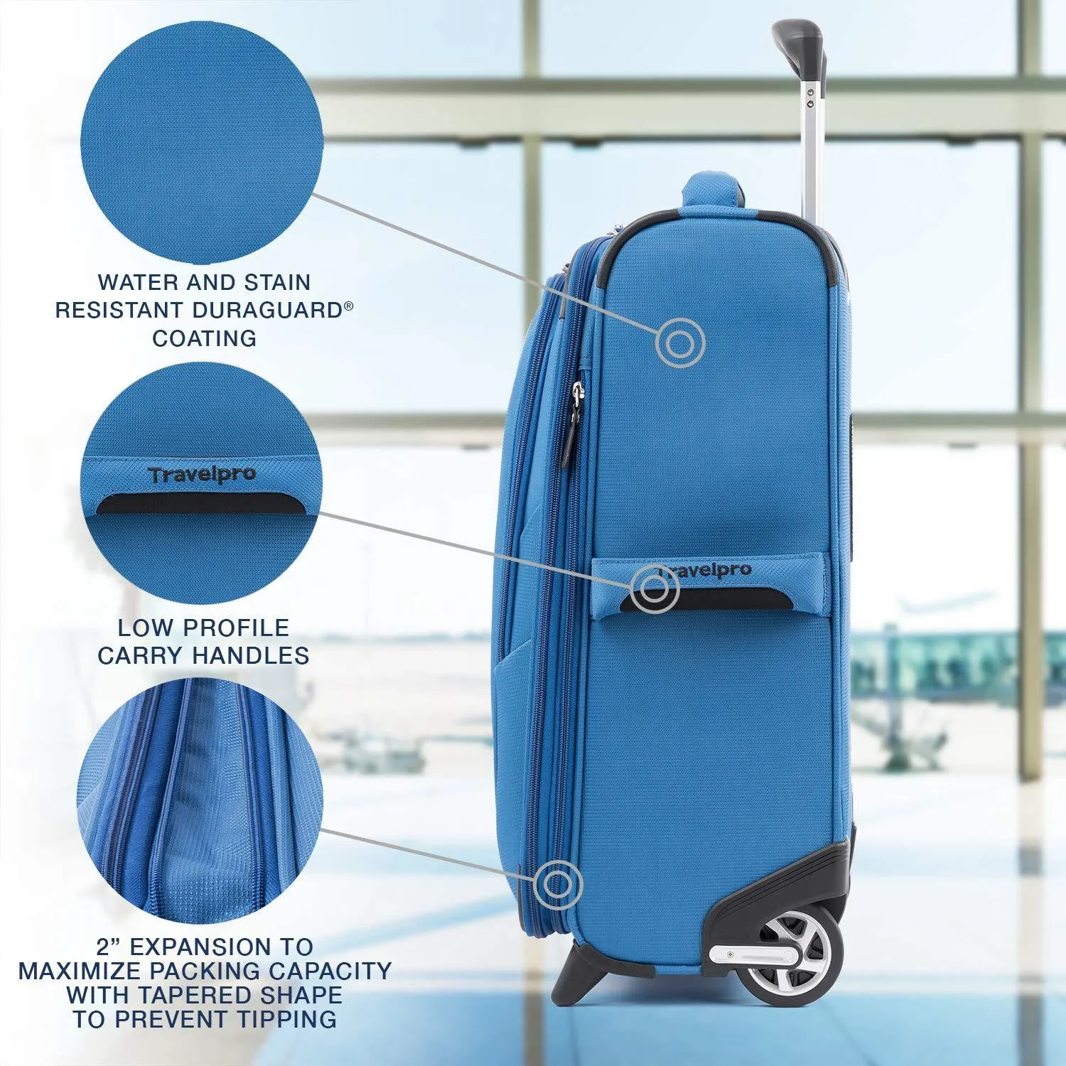 TravelPro Maxlite 5 20" 2-Wheel Wheeled Boarding Bag Bags Travelpro