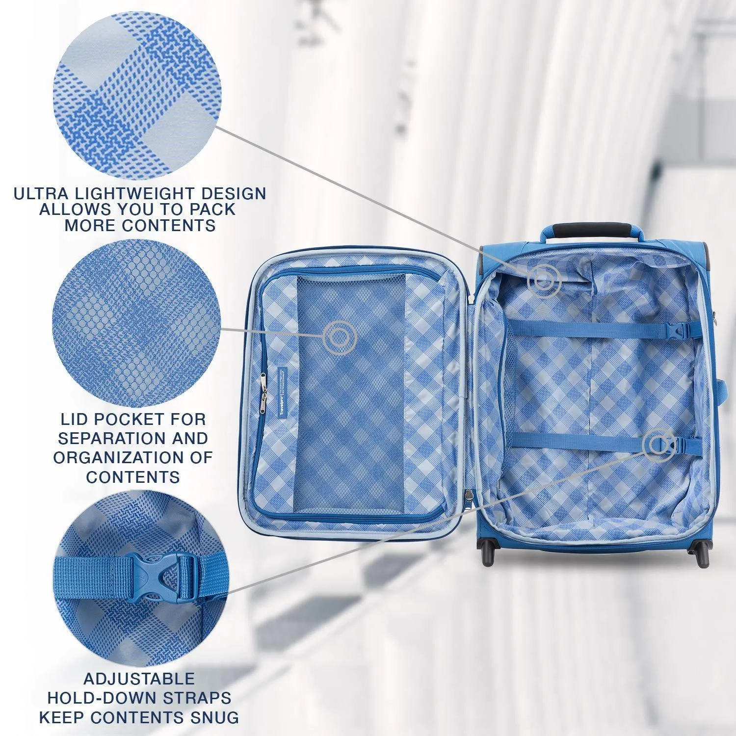 TravelPro Maxlite 5 20" 2-Wheel Wheeled Boarding Bag Bags Travelpro