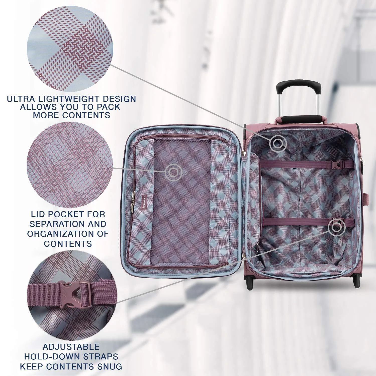 TravelPro Maxlite 5 20" 2-Wheel Wheeled Boarding Bag Bags Travelpro