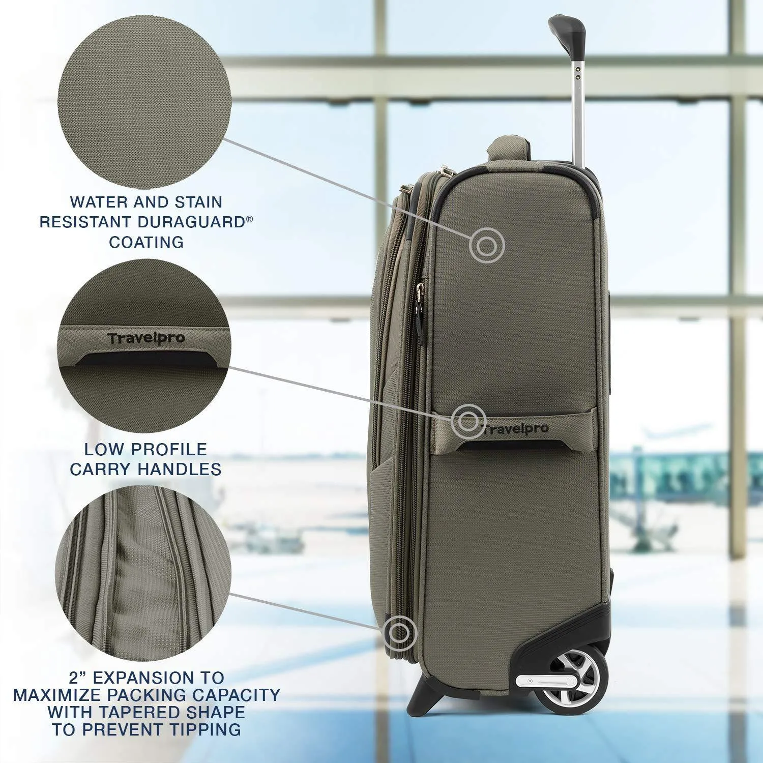 TravelPro Maxlite 5 20" 2-Wheel Wheeled Boarding Bag Bags Travelpro