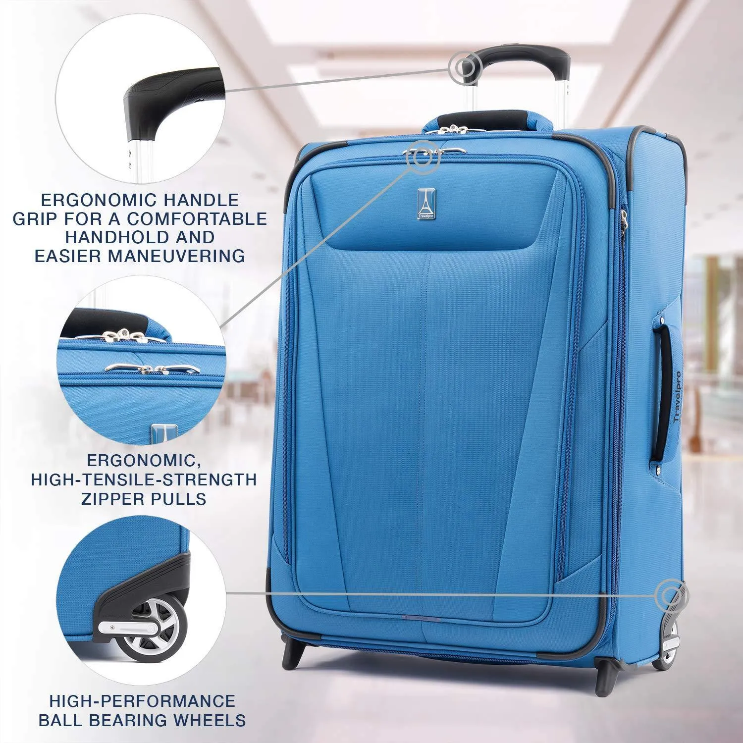 TravelPro Maxlite 5 26" 2-Wheel Medium Luggage Bags Travelpro