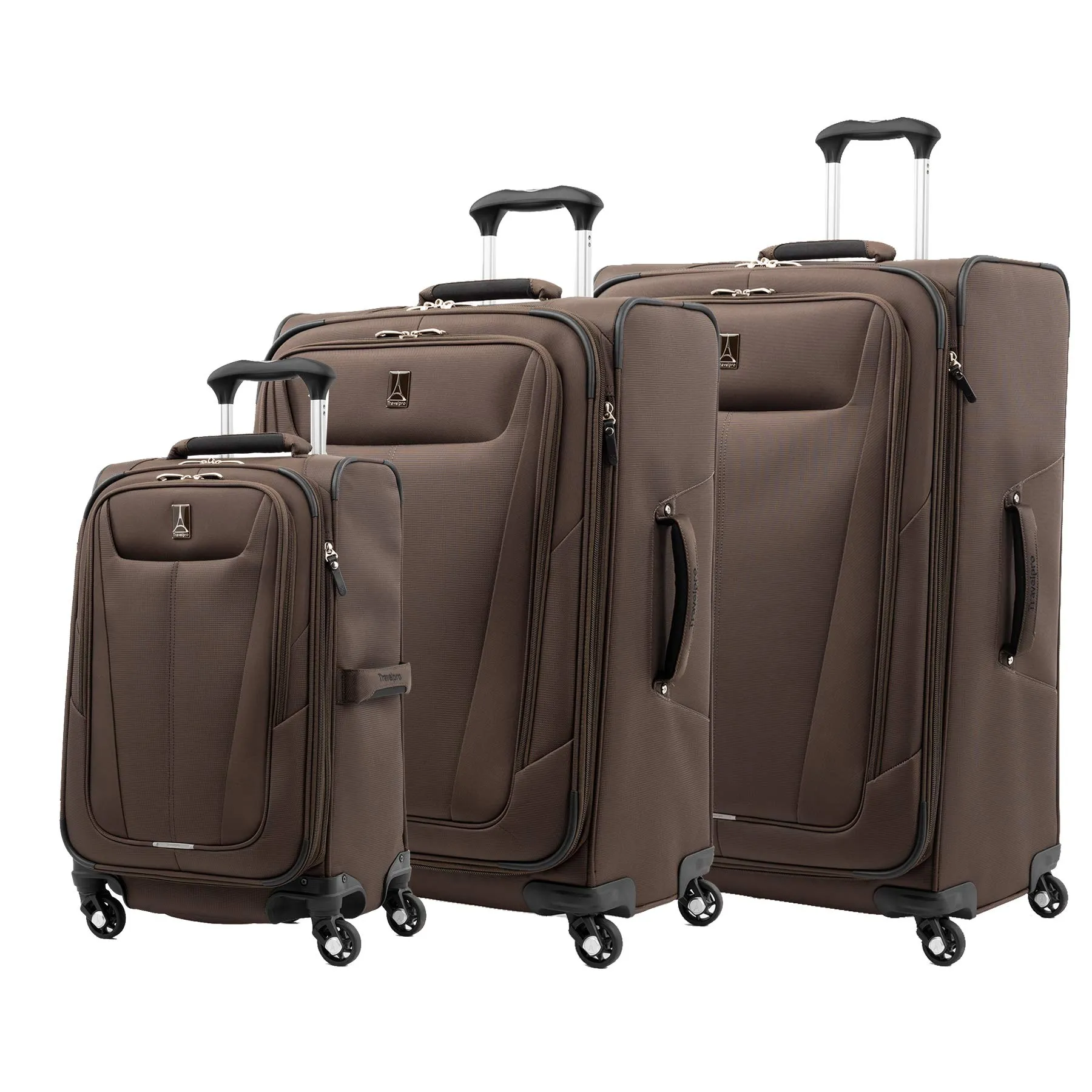 Travelpro Maxlite 5 3-Piece Set (21/25/29) 4-Wheel Softside Luggage Bags Travelpro