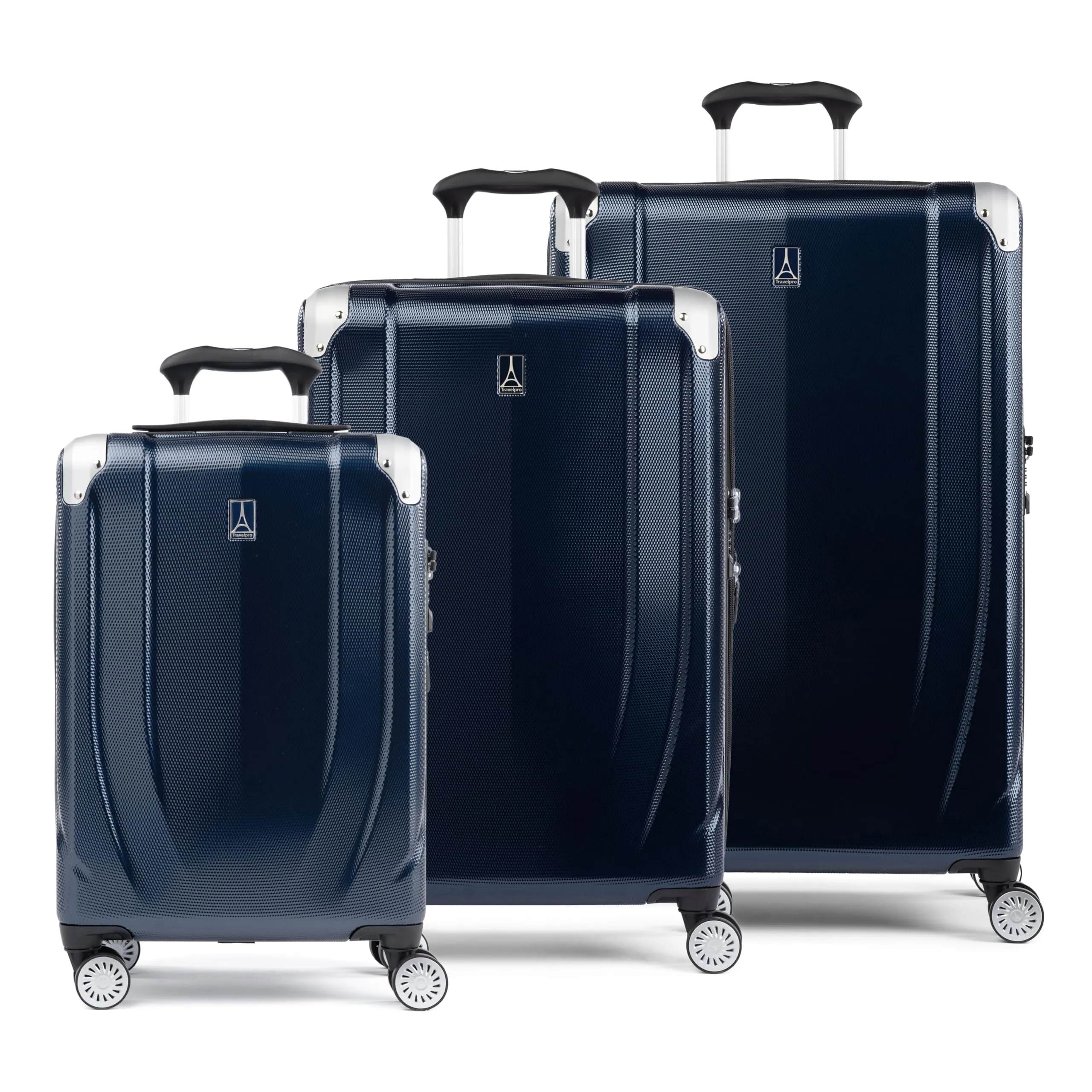 Travelpro Pathways 3 Hardside Expandable Luggage, 3 Piece Set (21/25/28) Bags Travelpro