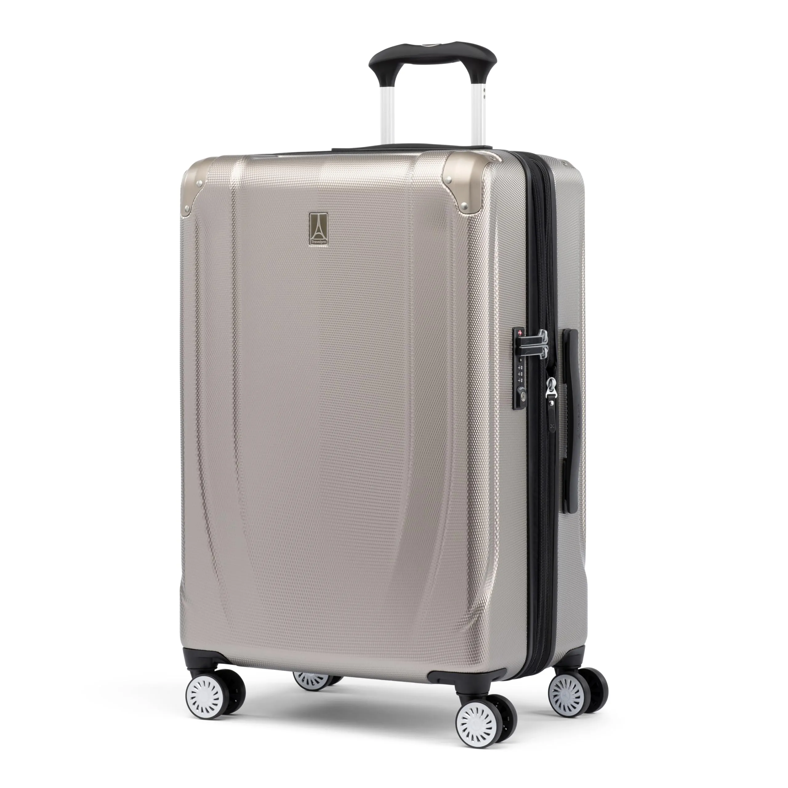 Travelpro Pathways 3 Hardside Expandable Luggage, Checked Medium 25 Inch Bags Travelpro