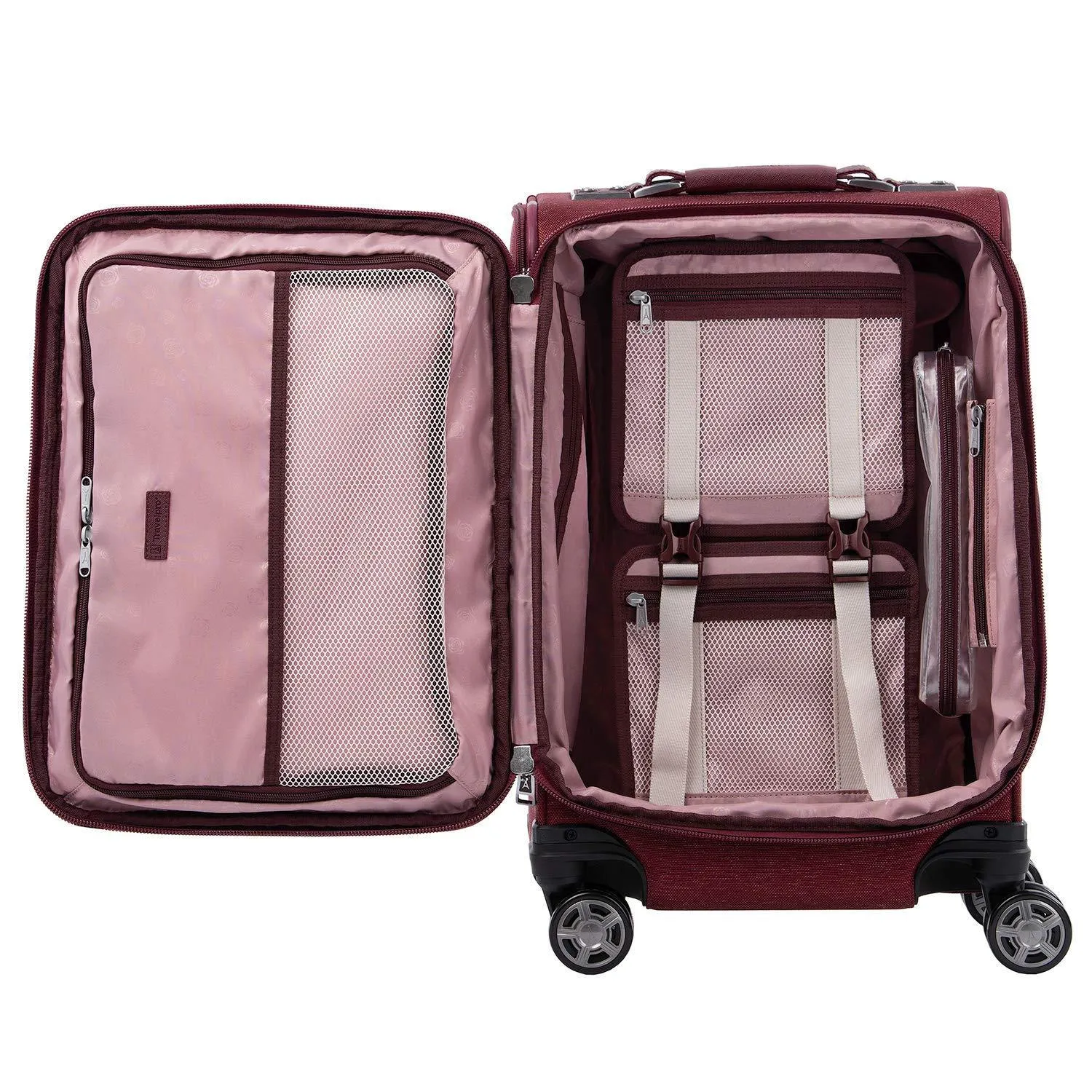 TravelPro Platinum Elite 20" 4-Wheel Carry-On Luggage Bags Travelpro