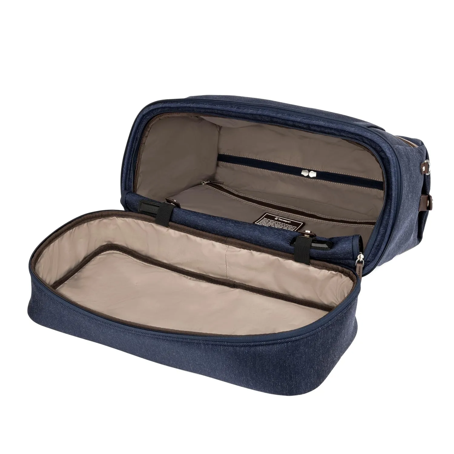 Travelpro Platinum Elite Carry on Soft Travel Drop-Bottom Weekender Bag (18.5 Inch) Bags Travelpro