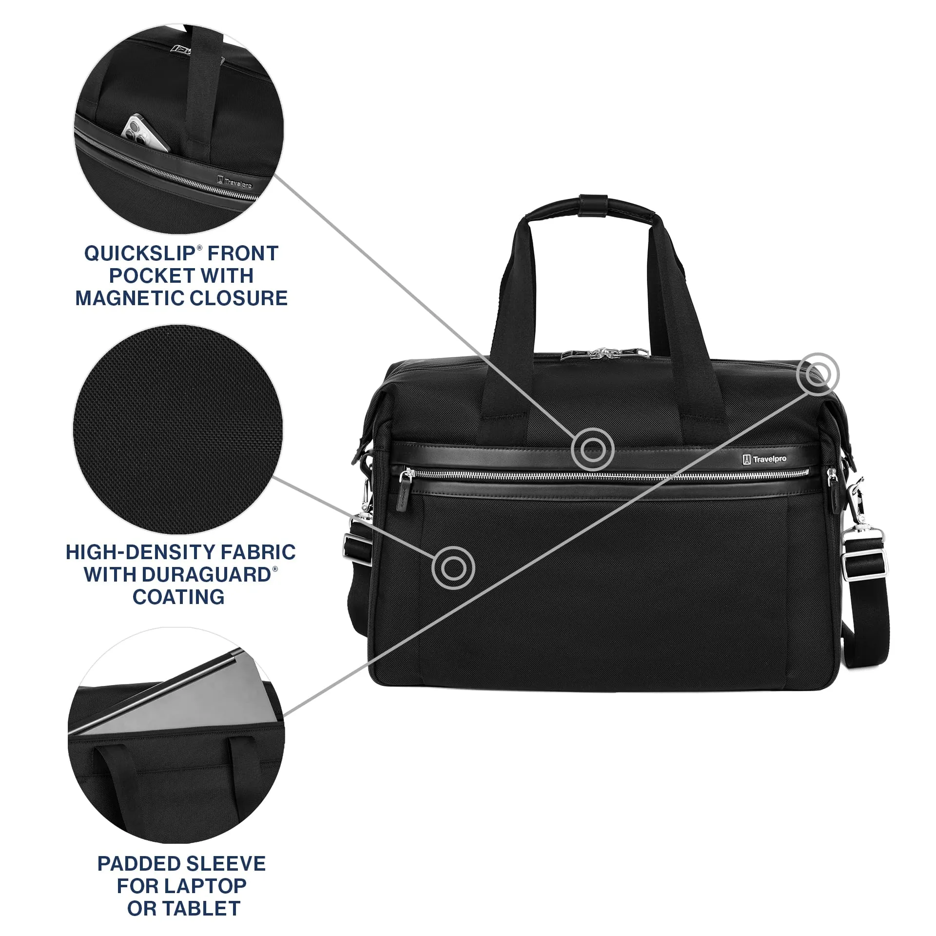 Travelpro Platinum Elite Carry on Soft Travel Duffel Bag (19 Inch) Bags Travelpro