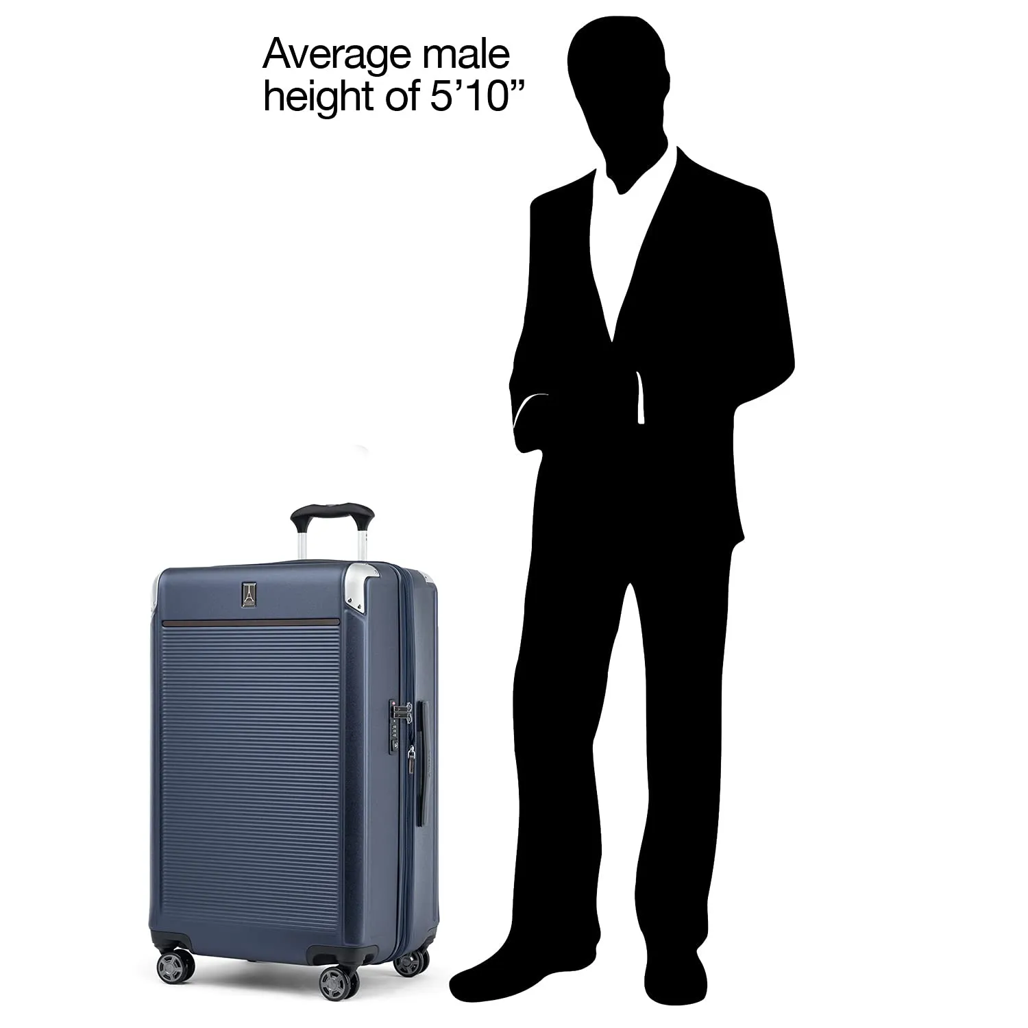 Travelpro Platinum Elite Hardside Expandable Spinner Wheel Luggage, Checked Large 28-Inch Bags Travelpro