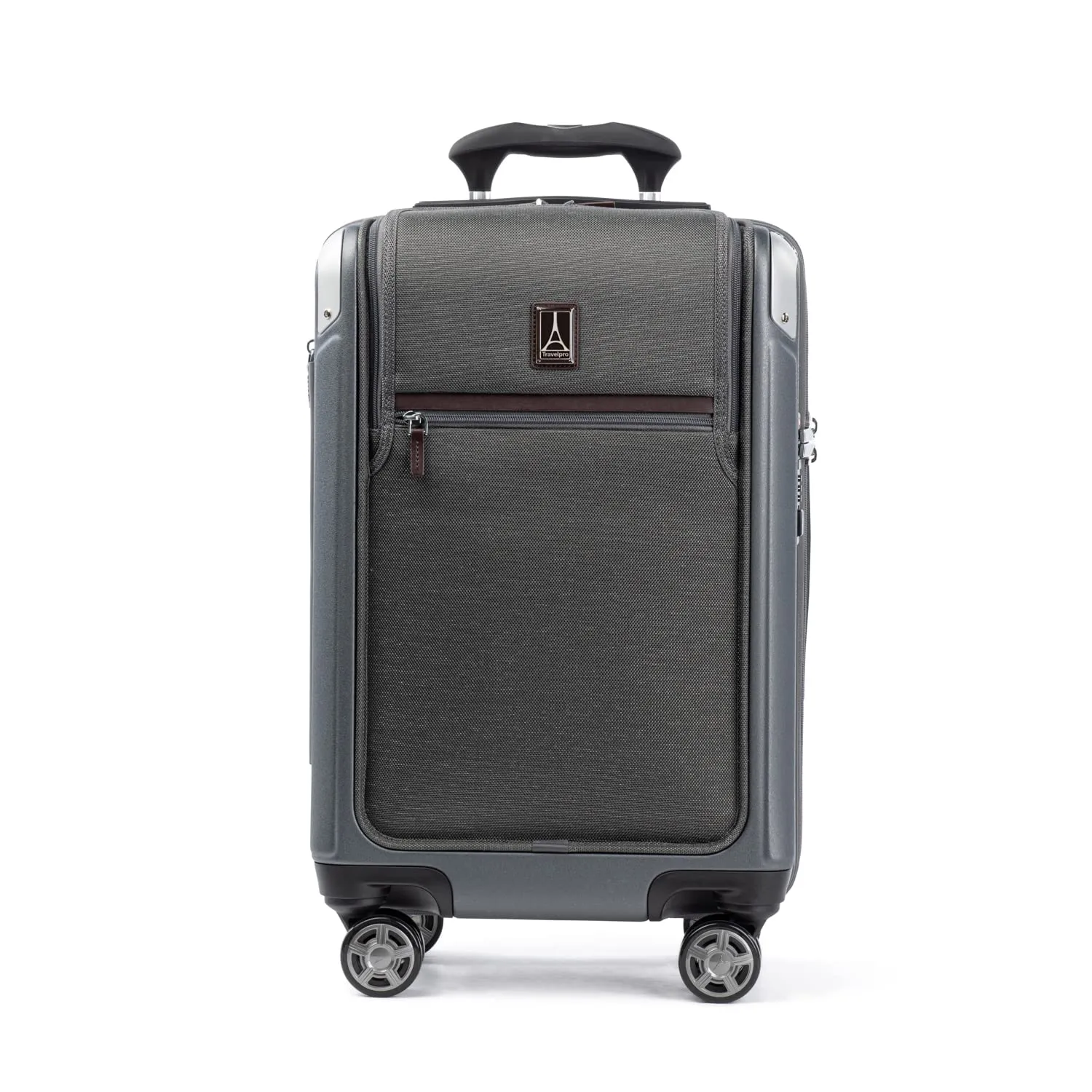 Travelpro Platinum Elite Hardside Expandable Spinner Wheel Luggage TSA Lock Hard Shell Polycarbonate Suitcase, Carry on Laptop Pocket 21-Inch Bags Travelpro