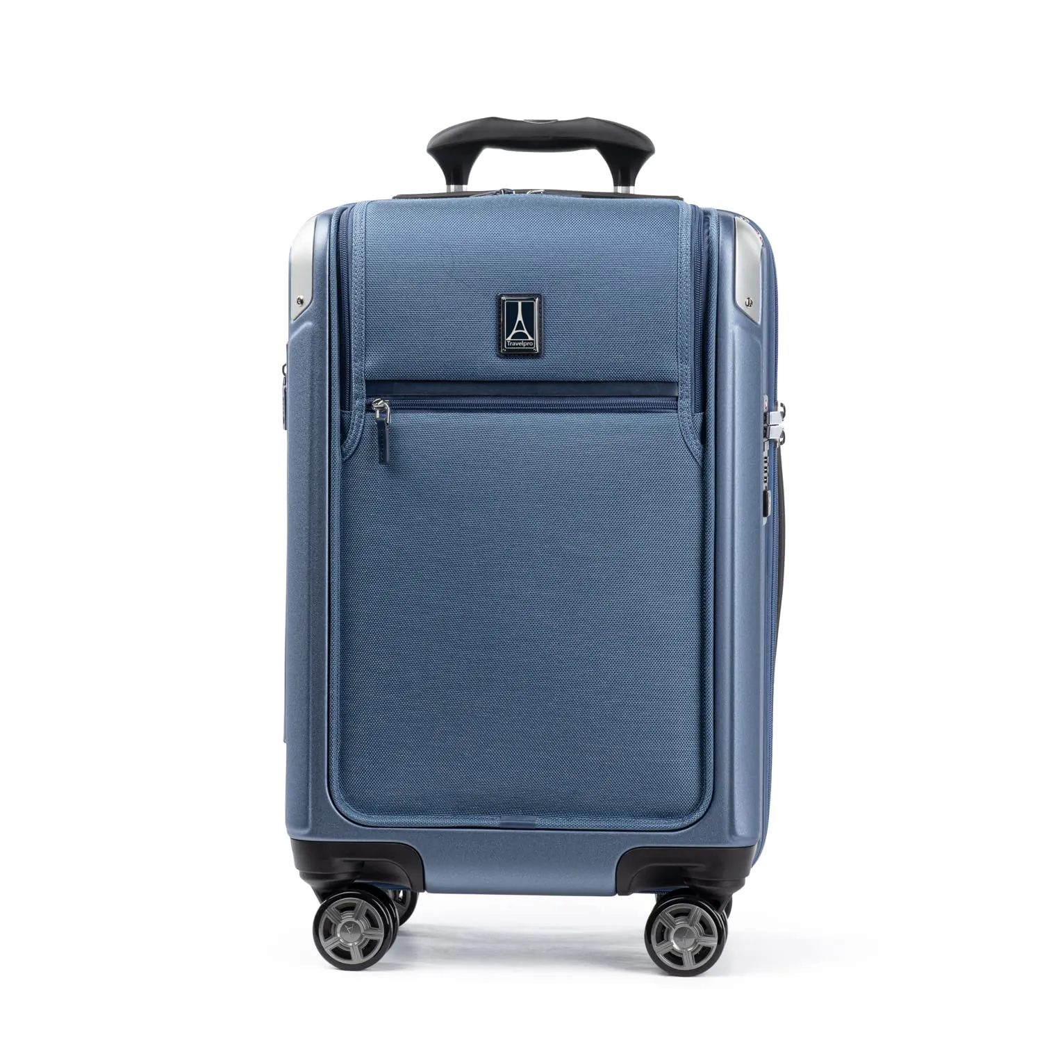 Travelpro Platinum Elite Hardside Expandable Spinner Wheel Luggage TSA Lock Hard Shell Polycarbonate Suitcase, Carry on Laptop Pocket 21-Inch Bags Travelpro
