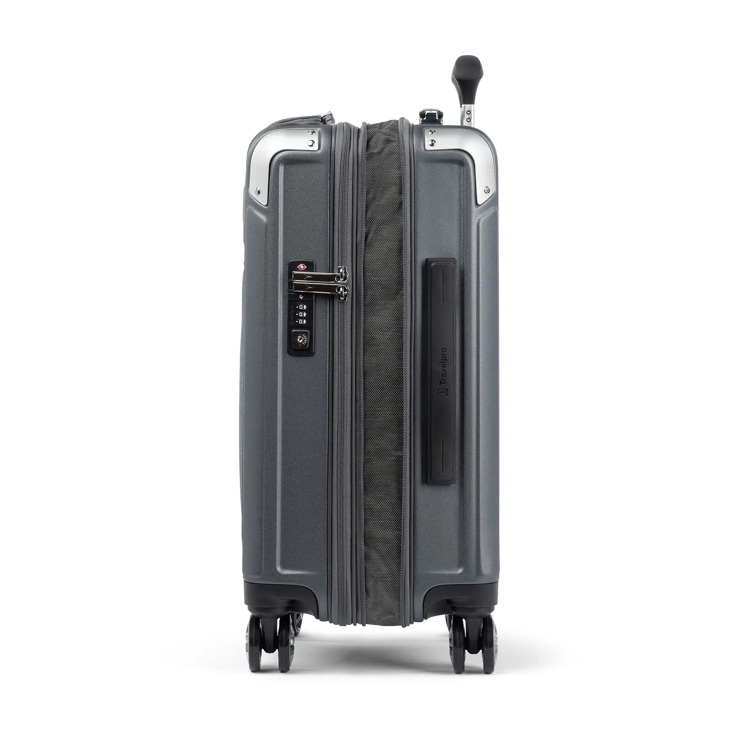 Travelpro Platinum Elite Hardside Expandable Spinner Wheel Luggage TSA Lock Hard Shell Polycarbonate Suitcase, Carry on Laptop Pocket 21-Inch Bags Travelpro