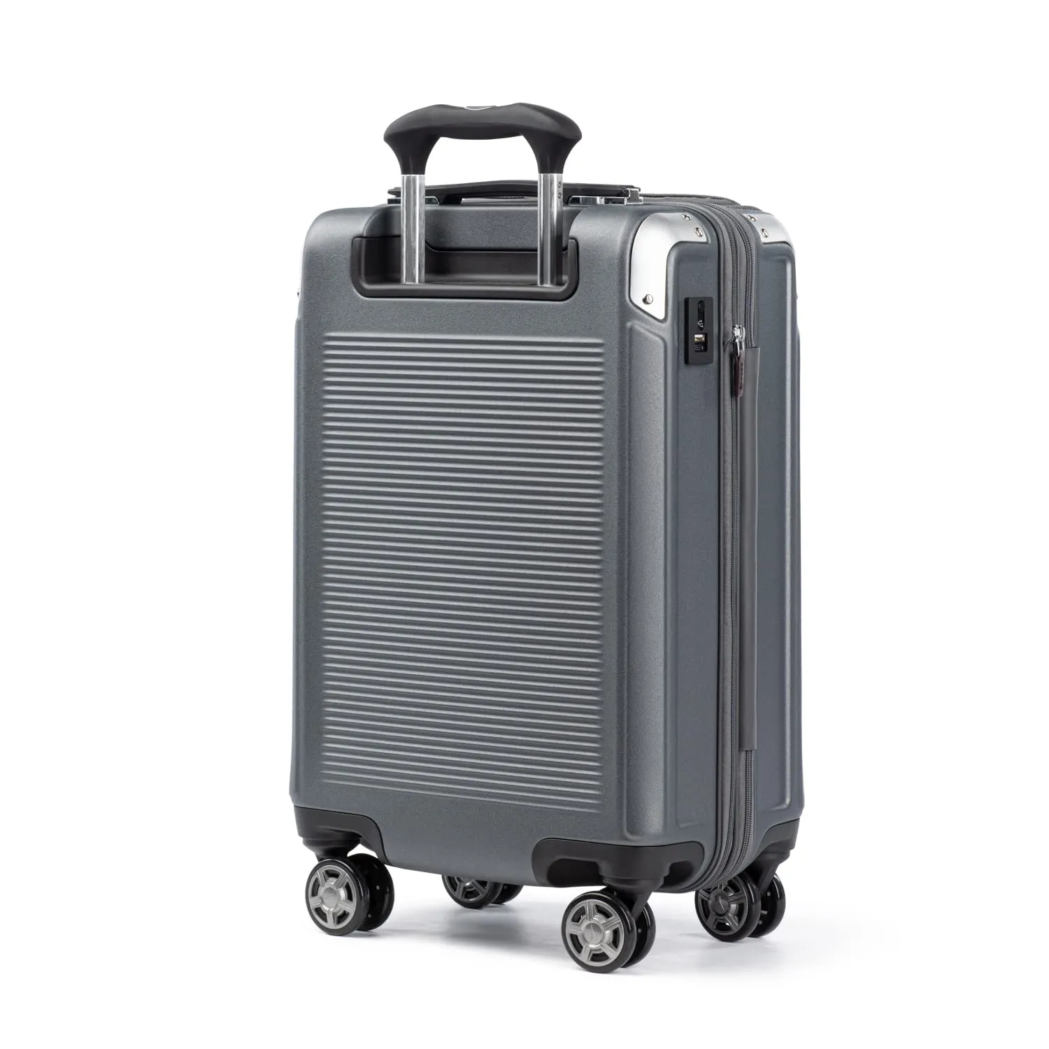 Travelpro Platinum Elite Hardside Expandable Spinner Wheel Luggage TSA Lock Hard Shell Polycarbonate Suitcase, Carry on Laptop Pocket 21-Inch Bags Travelpro