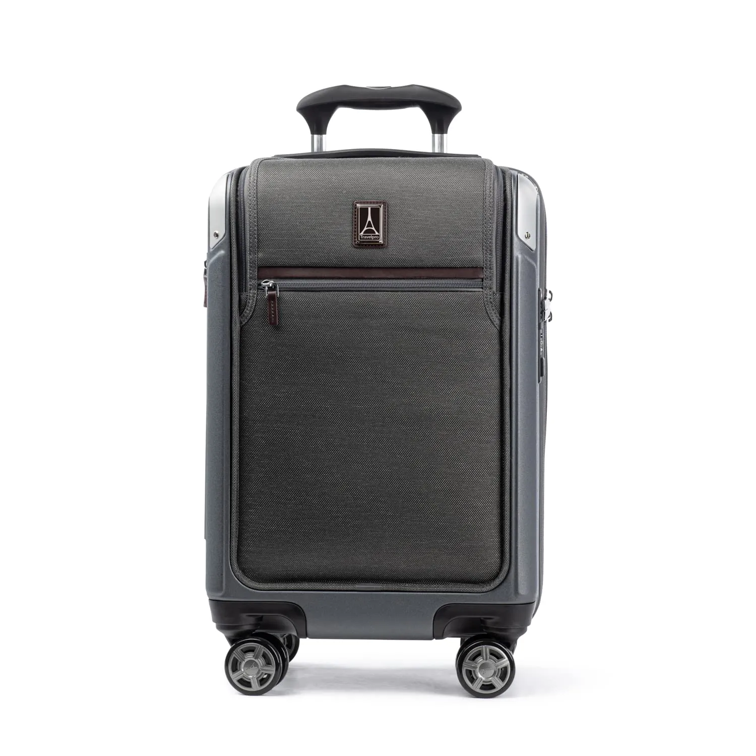 Travelpro Platinum Elite Hardside Expandable Spinner Wheel-Luggage TSA Lock Hard Shell Polycarbonate Suitcase, Compact Carry on Laptop Pocket 20-Inch Bags Travelpro