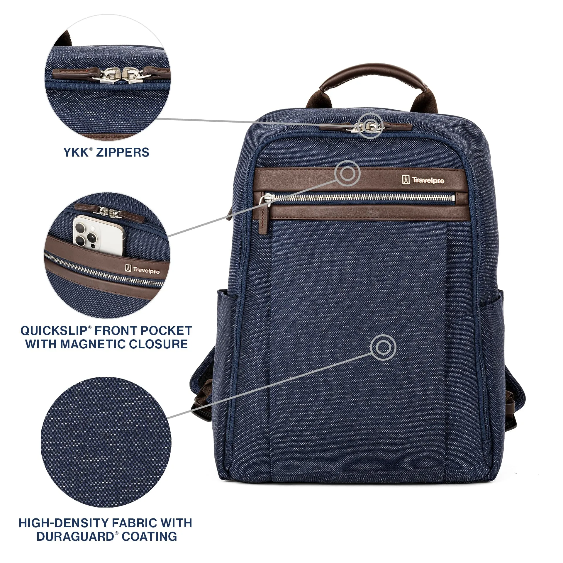 Travelpro Platinum Elite Laptop Travel Backpack, Fits up to 16 Inch Laptop Bags Travelpro