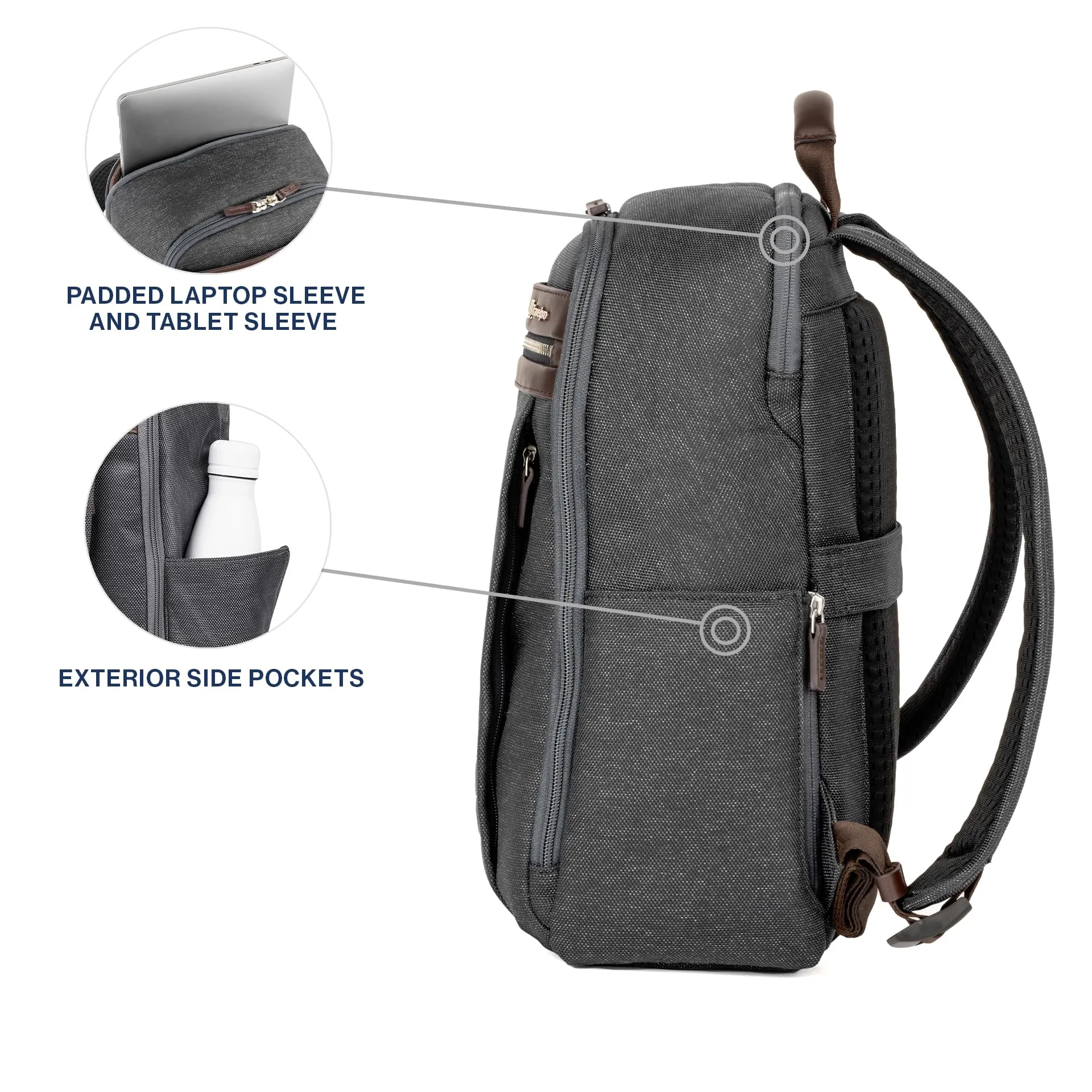 Travelpro Platinum Elite Laptop Travel Backpack, Fits up to 16 Inch Laptop Bags Travelpro