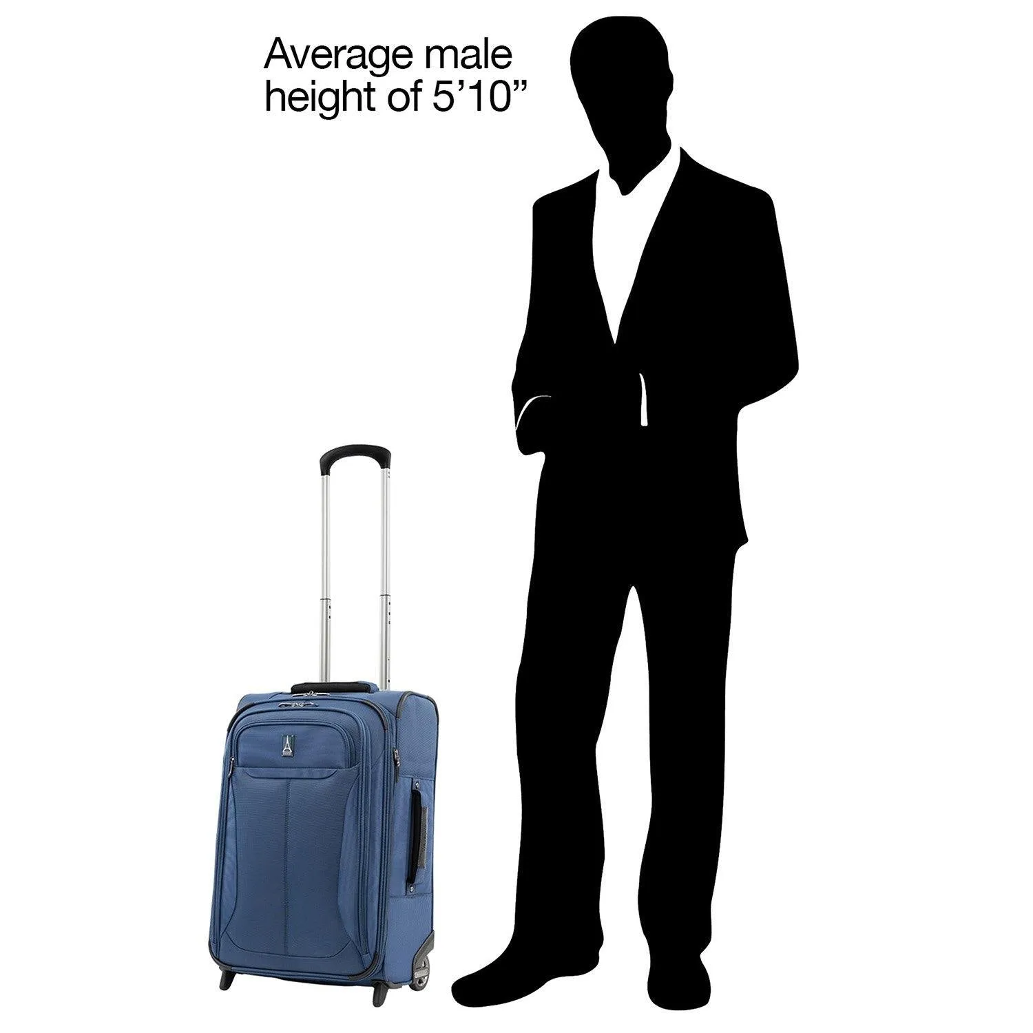 TravelPro Tourlite 22" 2-Wheel Carry-On Luggage Bags Travelpro