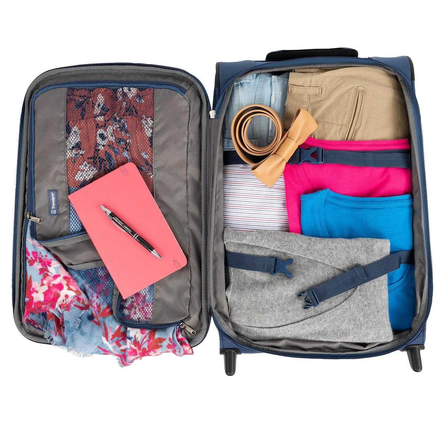 TravelPro Tourlite 22" 2-Wheel Carry-On Luggage Bags Travelpro