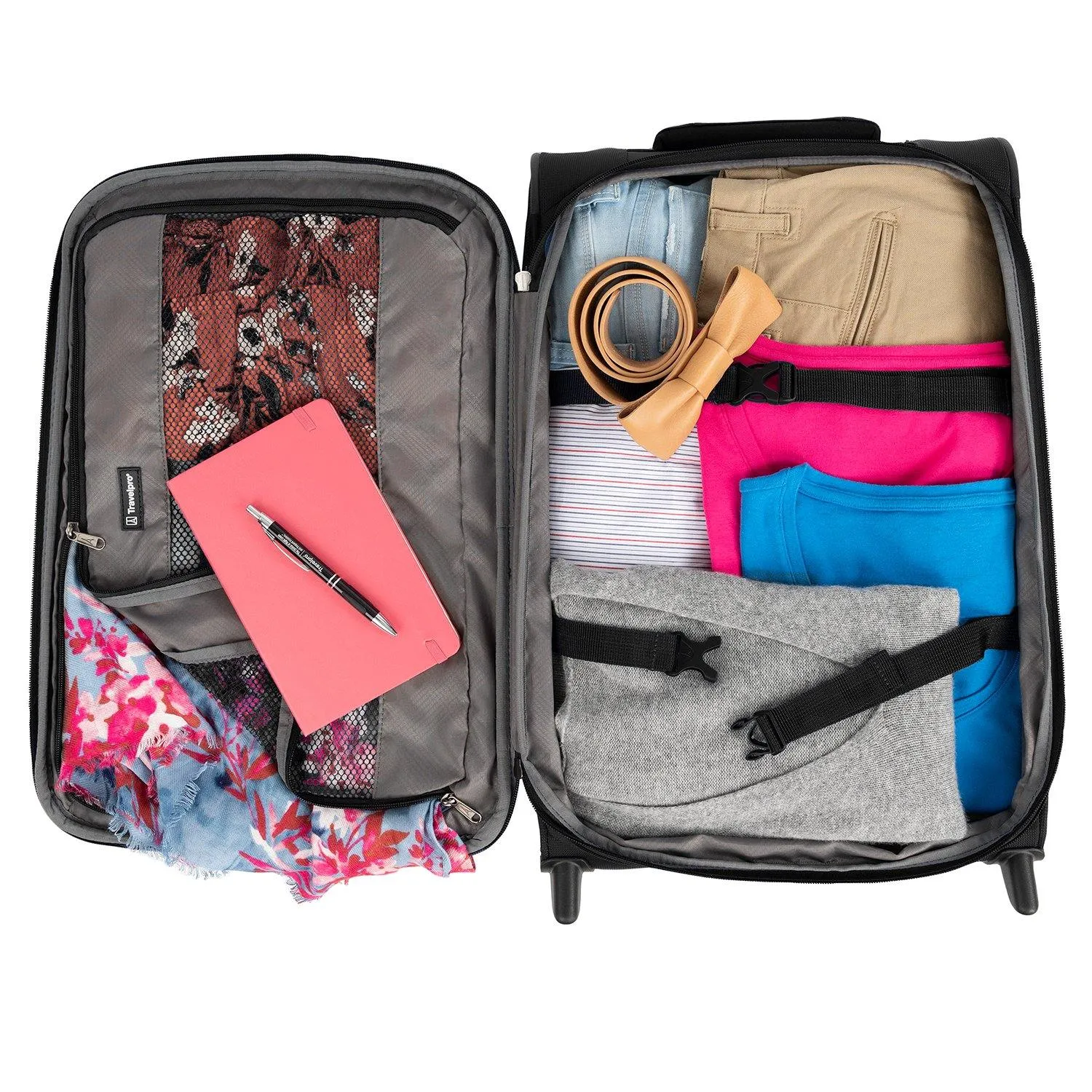TravelPro Tourlite 22" 2-Wheel Carry-On Luggage Bags Travelpro