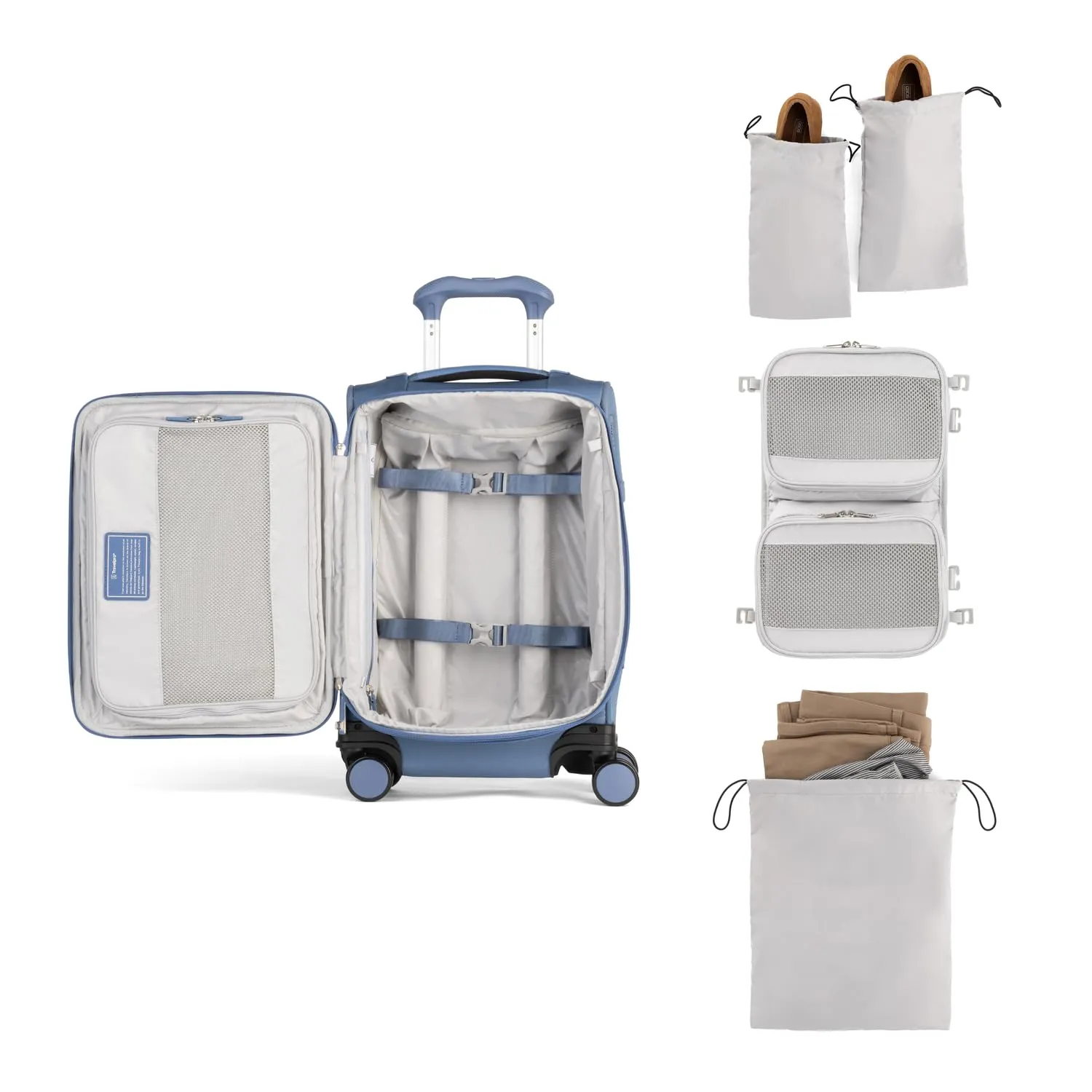 Travelpro Versapack   Lightweight Softside Expandable 21-Inch Carry On Luggage Bags Travelpro