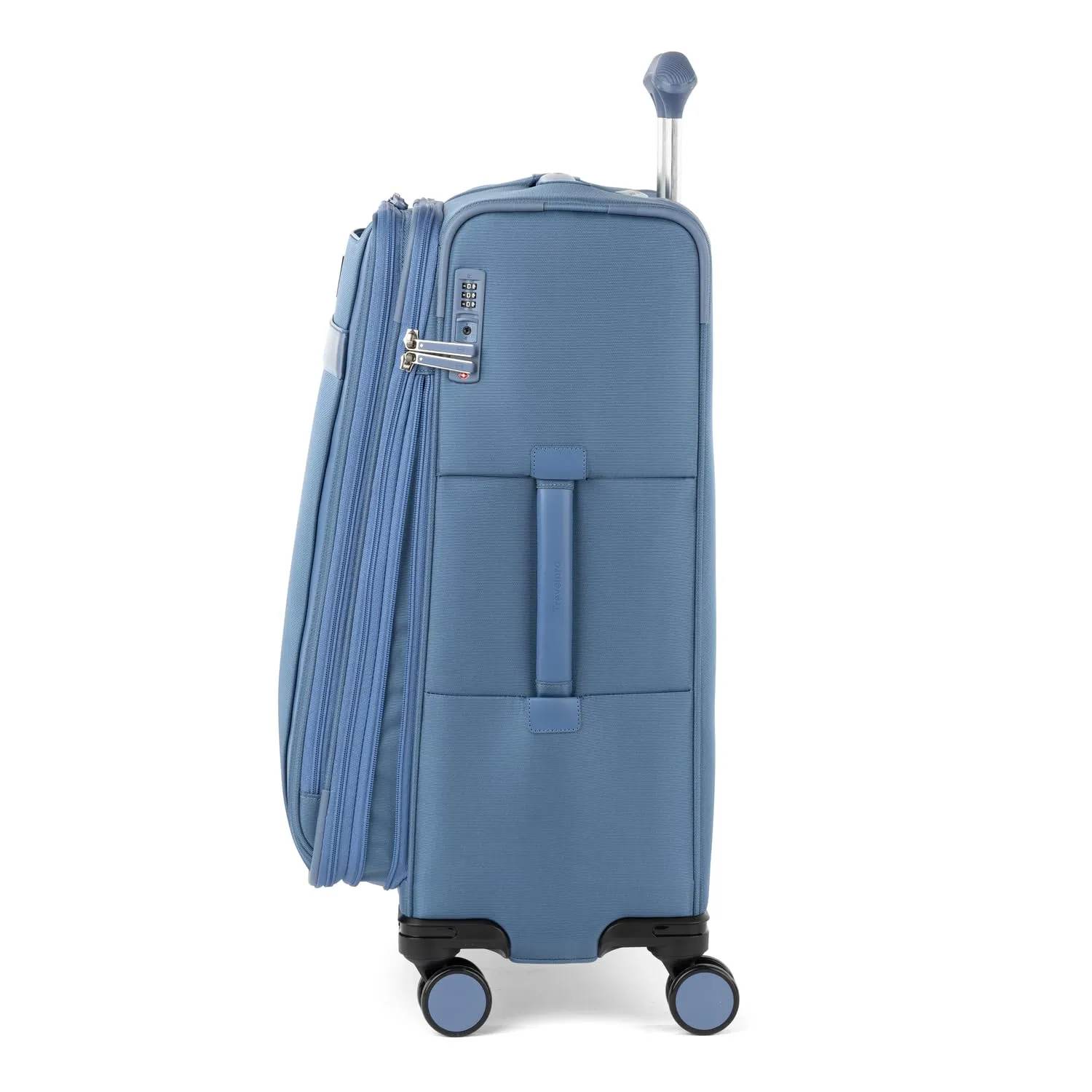 Travelpro Versapack   Lightweight Softside Expandable 25-Inch Medium Checked Spinner Suitcase Bags Travelpro
