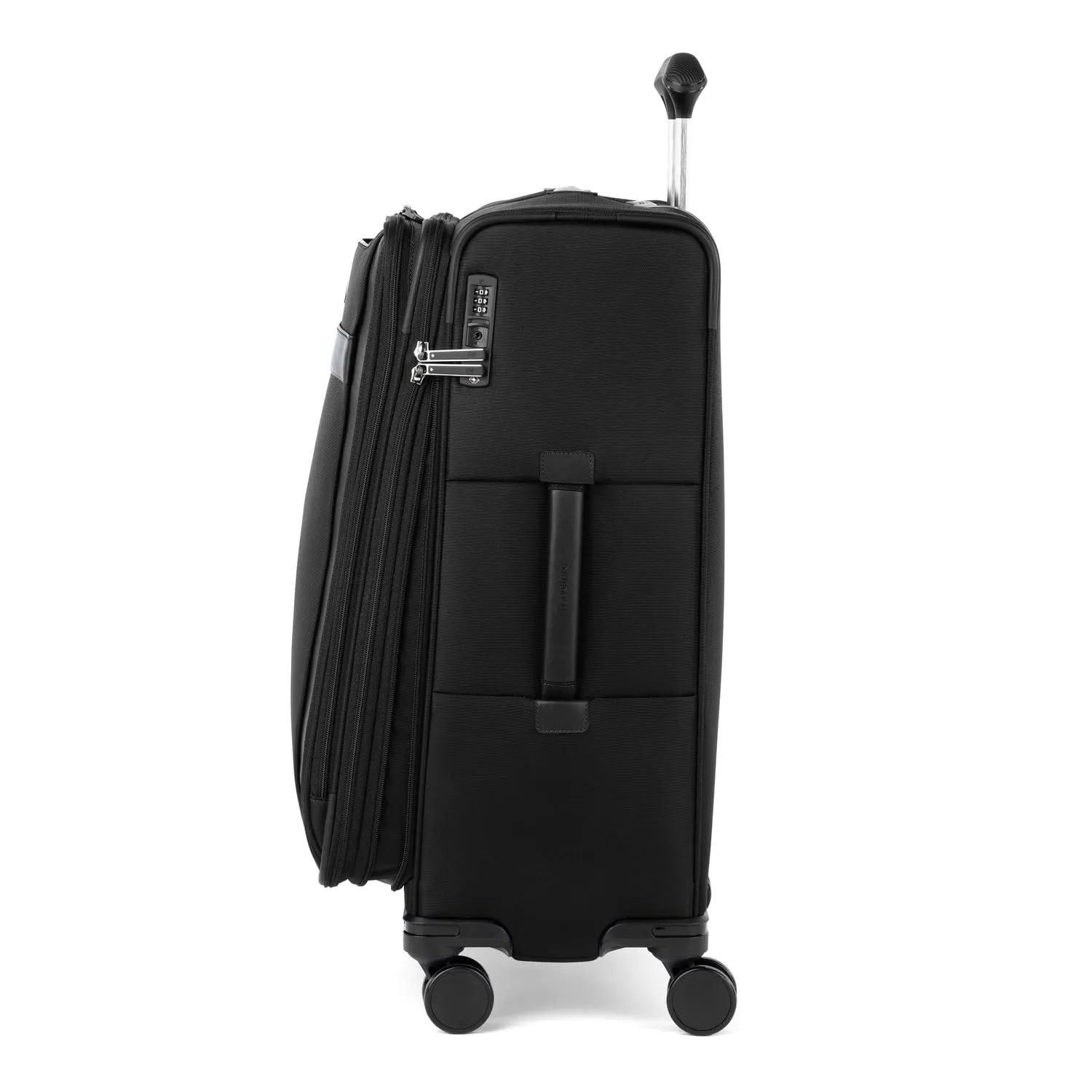 Travelpro Versapack   Lightweight Softside Expandable 25-Inch Medium Checked Spinner Suitcase Bags Travelpro