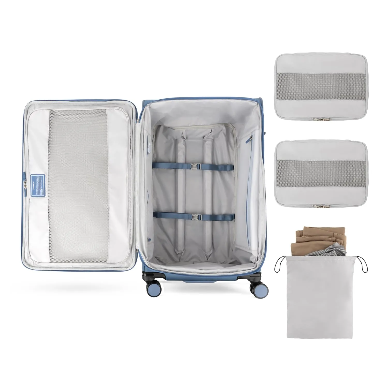 Travelpro Versapack   Lightweight Softside Expandable 29-Inch Large Checked Spinner Suitcase Bags Travelpro