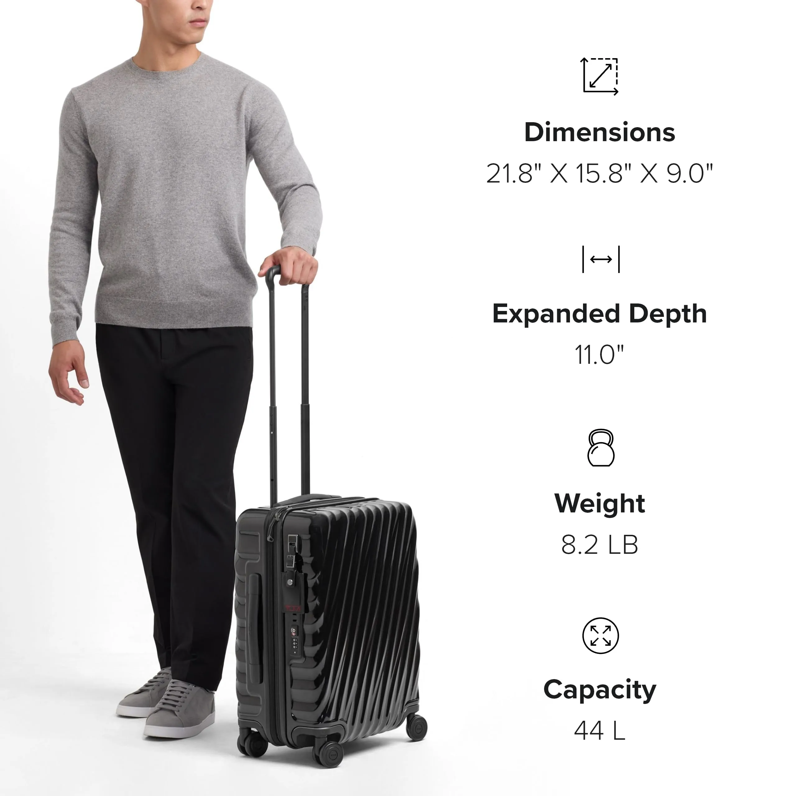 Tumi 19 Degree Continental Expandable 4-Wheel Carry-On Bags Tumi