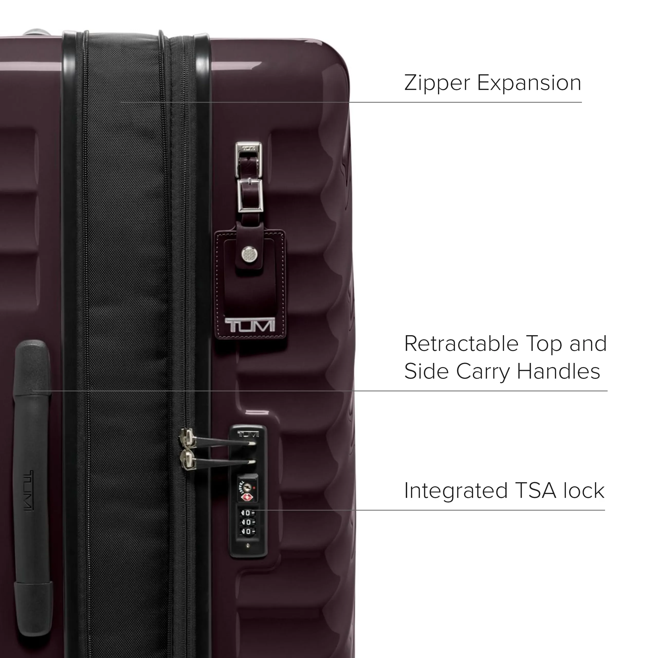 Tumi 19 Degree Extended Trip Expandable 4-Wheel Packing Case Bags Tumi