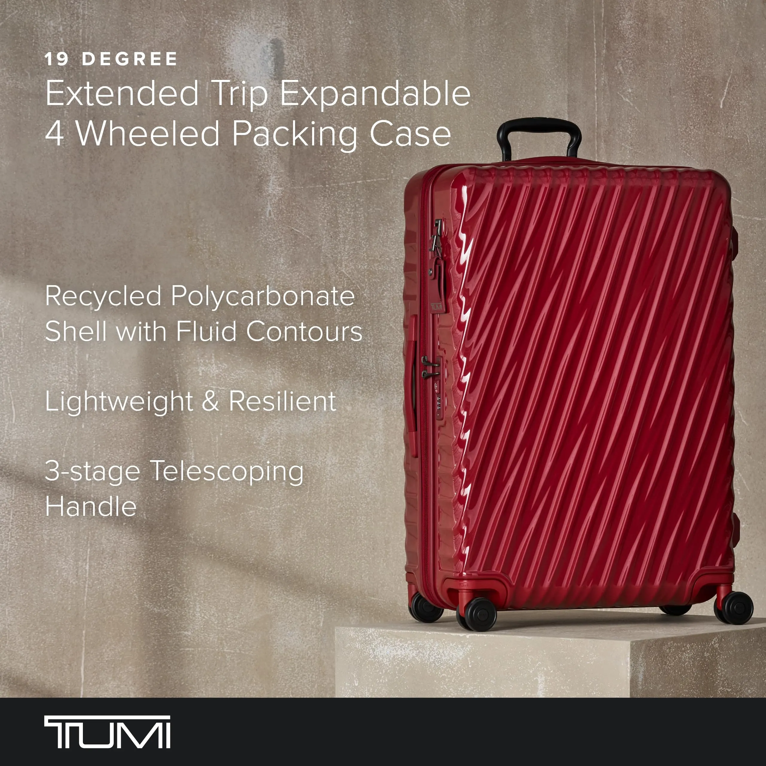 Tumi 19 Degree Extended Trip Expandable 4-Wheel Packing Case Bags Tumi