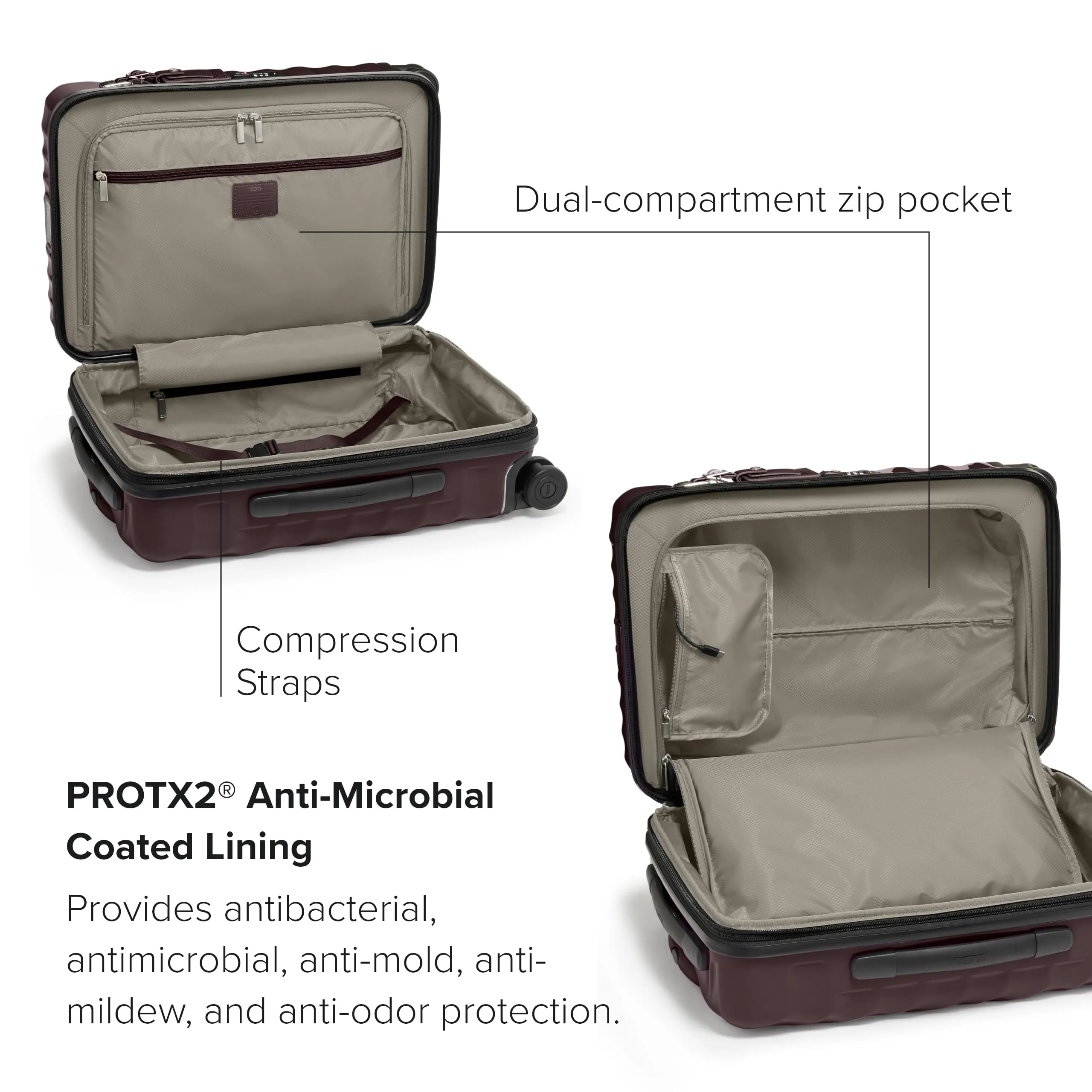 Tumi 19 Degree International Expandable 4-Wheel Carry-On Bags Tumi