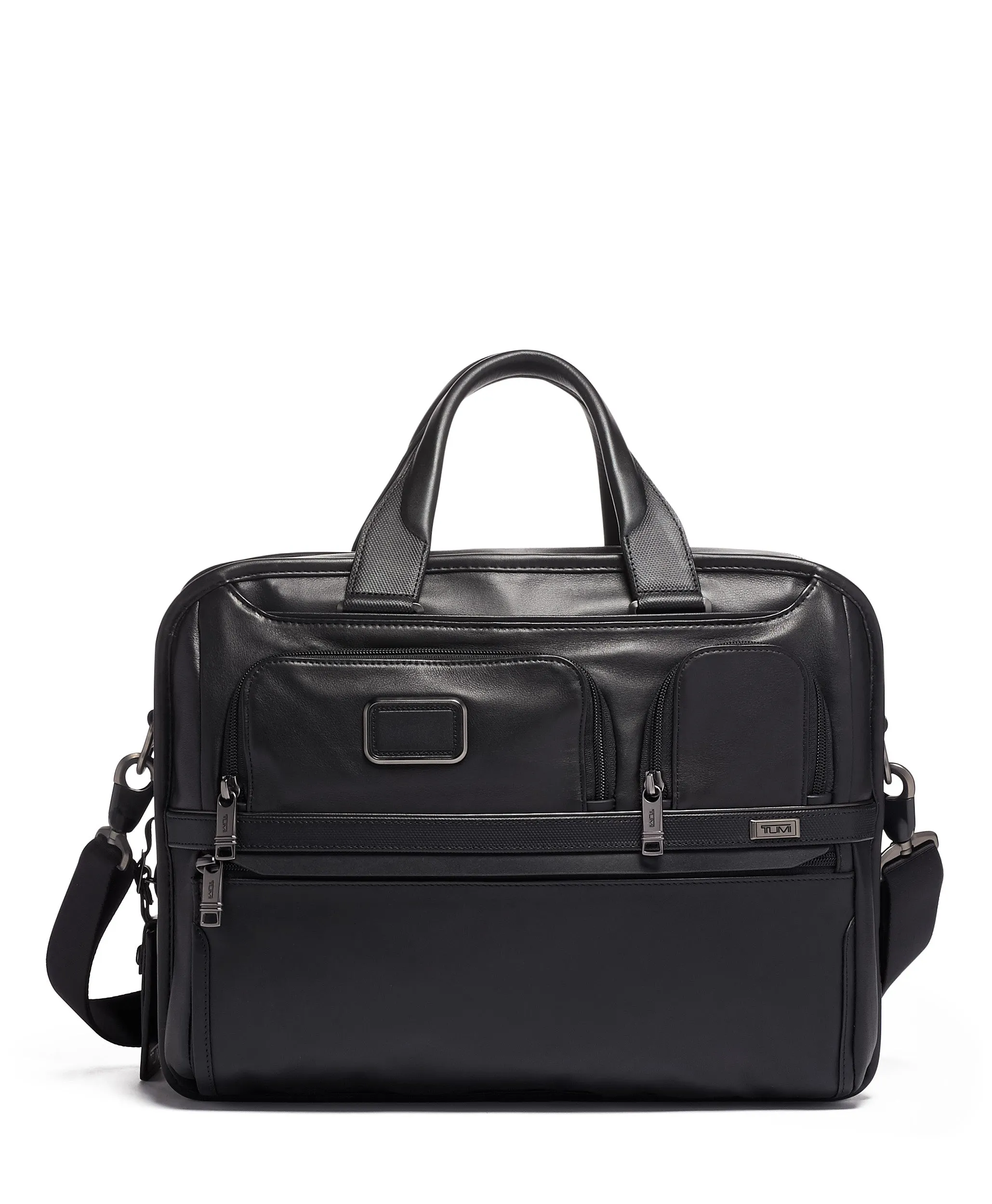 TUMI Alpha Expandable Organizer Laptop Brief Bags Tumi