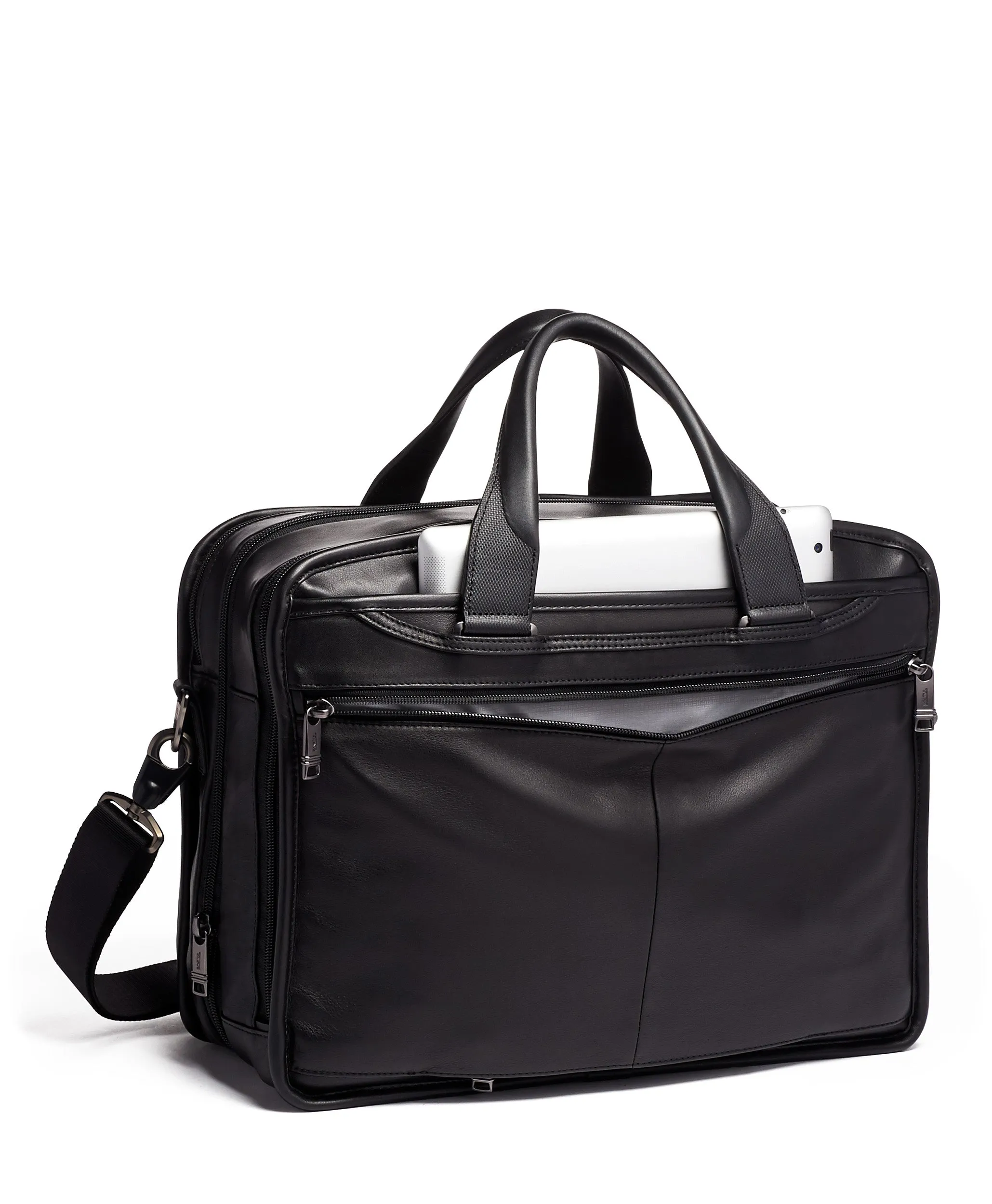 TUMI Alpha Expandable Organizer Laptop Brief Bags Tumi